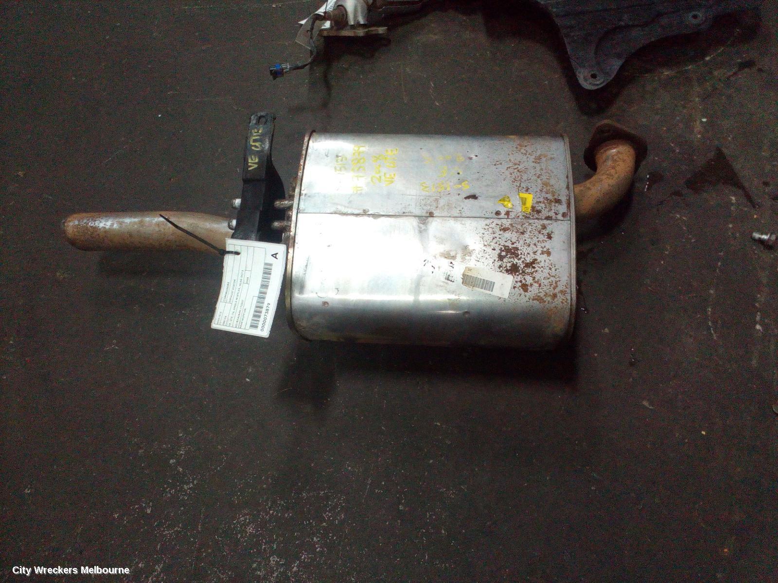 HOLDEN COMMODORE 2008 Exhaust System