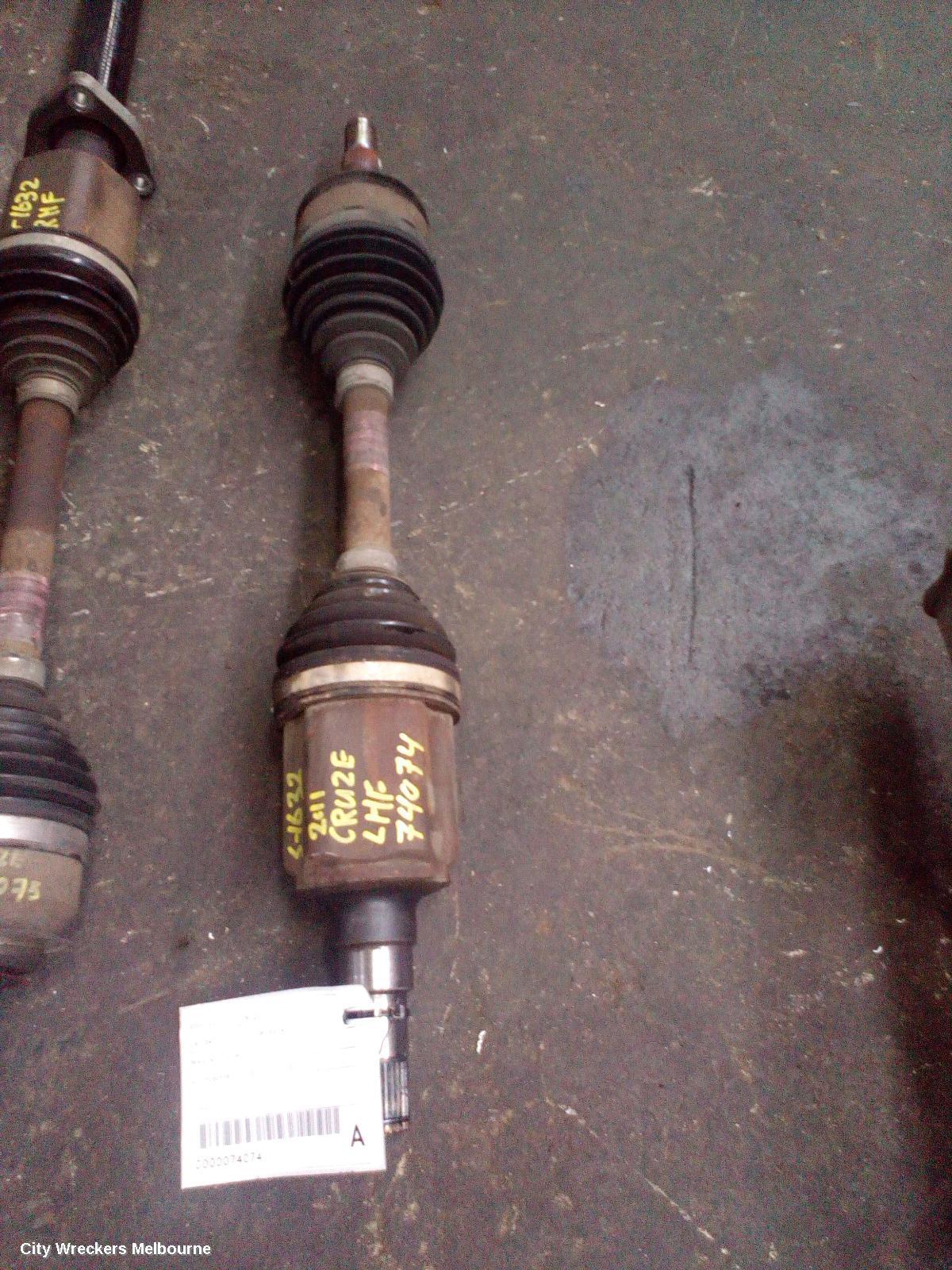 HOLDEN CRUZE 2011 Left Driveshaft