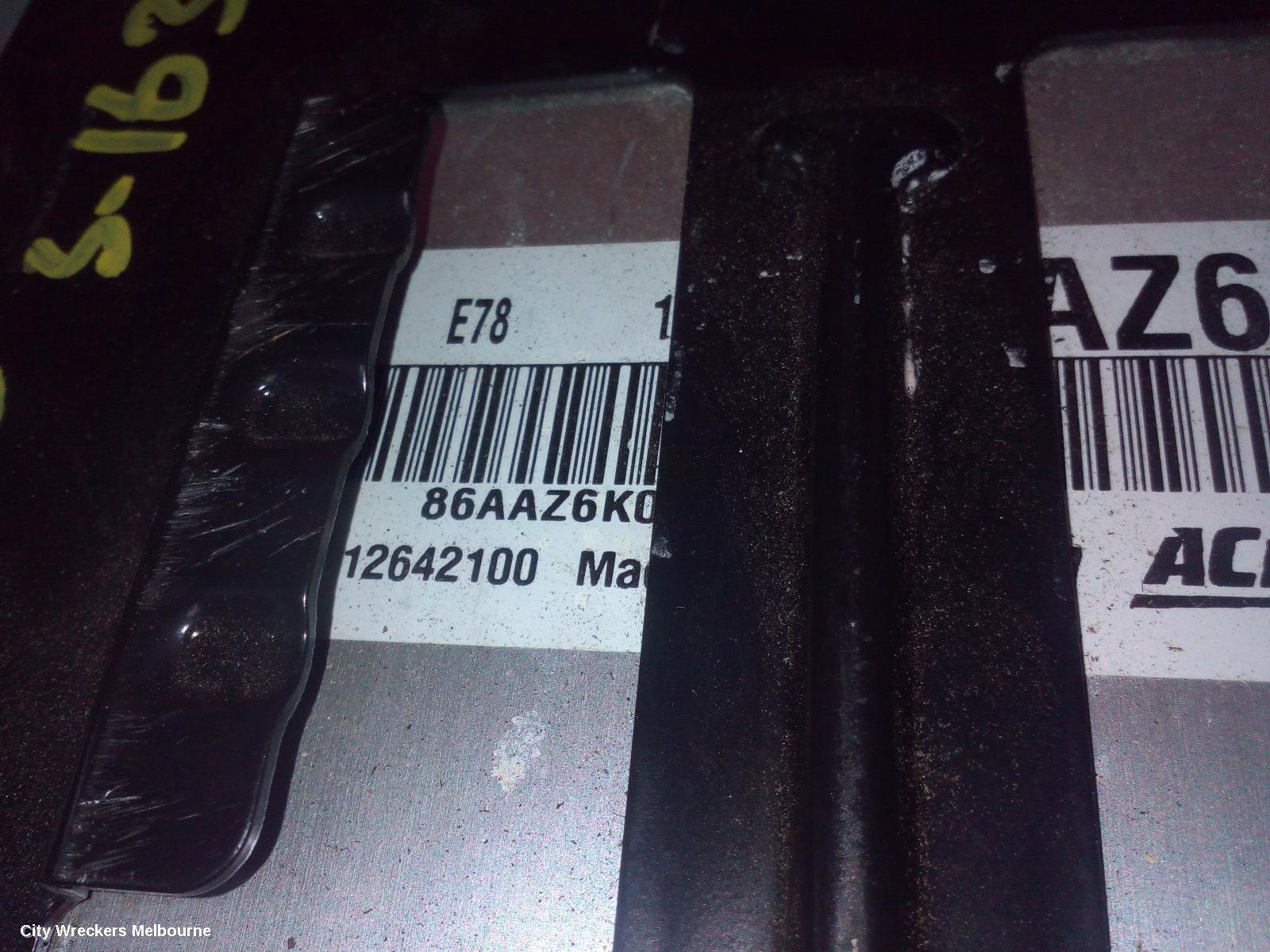 HOLDEN CRUZE 2011 Ecu