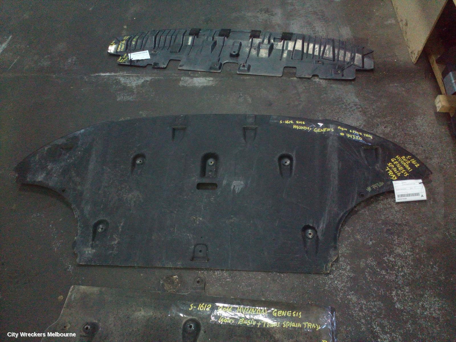 HYUNDAI GENESIS 2016 LOWER_ENGINE_SPLASH_TRAY