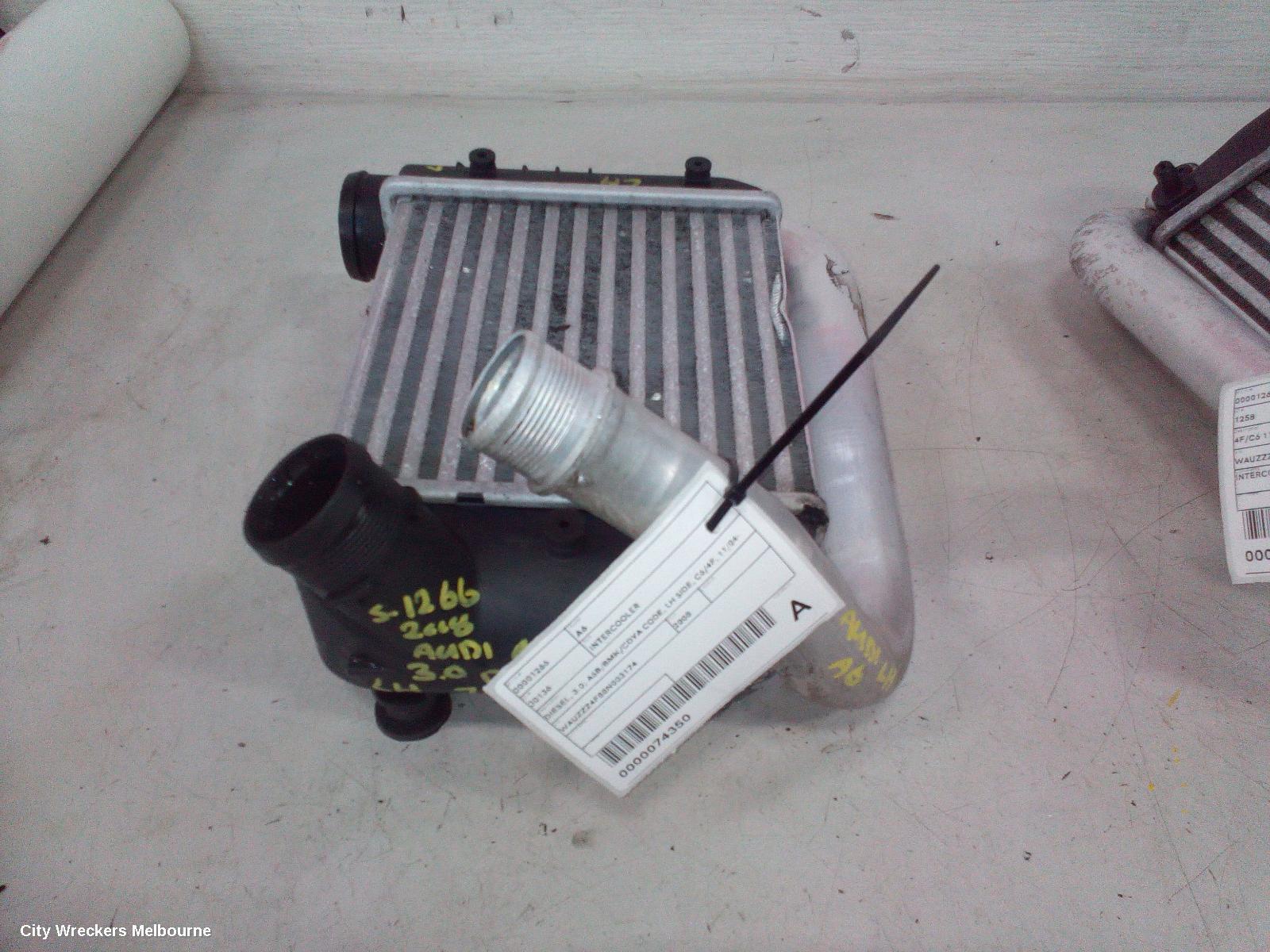 AUDI A6 2008 Intercooler