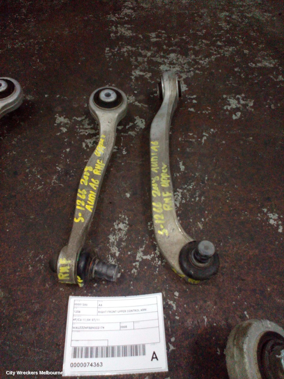 AUDI A6 2008 Right Front Upper Control Arm