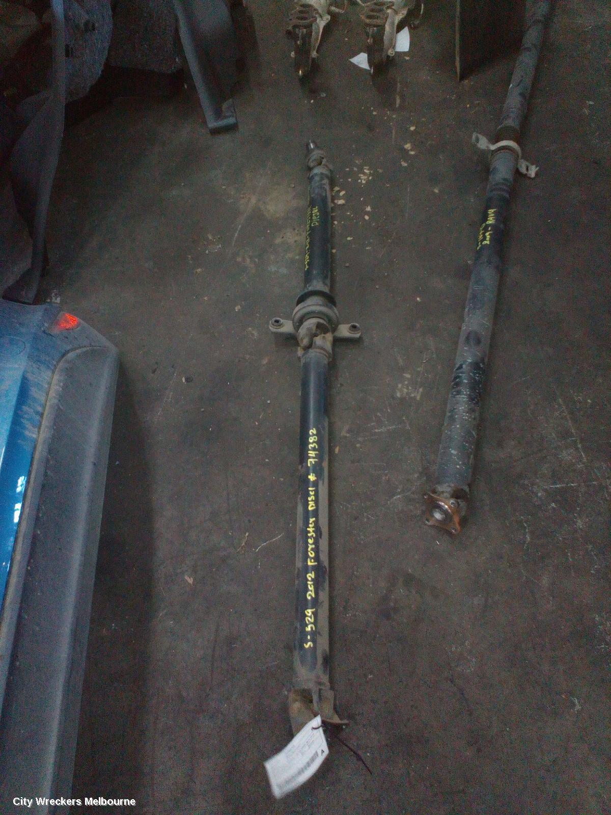 SUBARU FORESTER 2012 Rear Drive Shaft