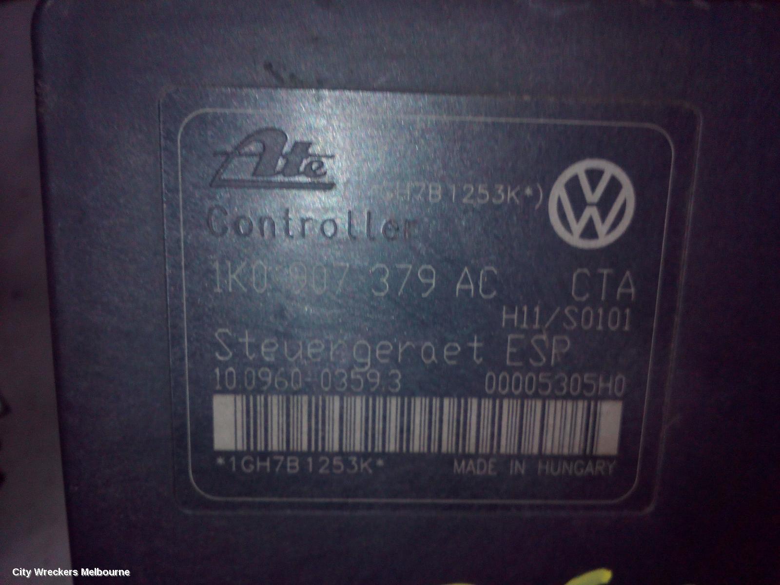 VOLKSWAGEN EOS 2007 Abs Pump/Modulator