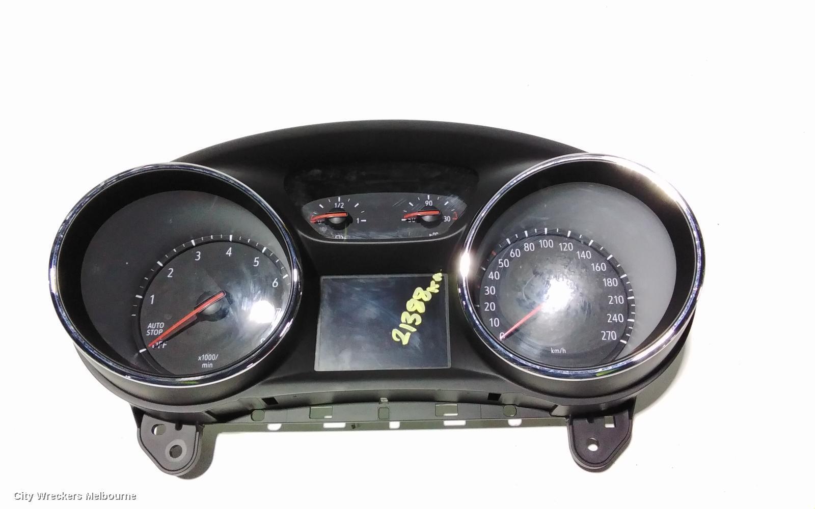HOLDEN COMMODORE 2019 Instrument Cluster