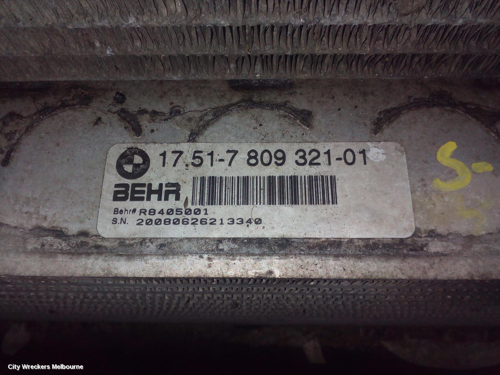 BMW X5 2008 Intercooler