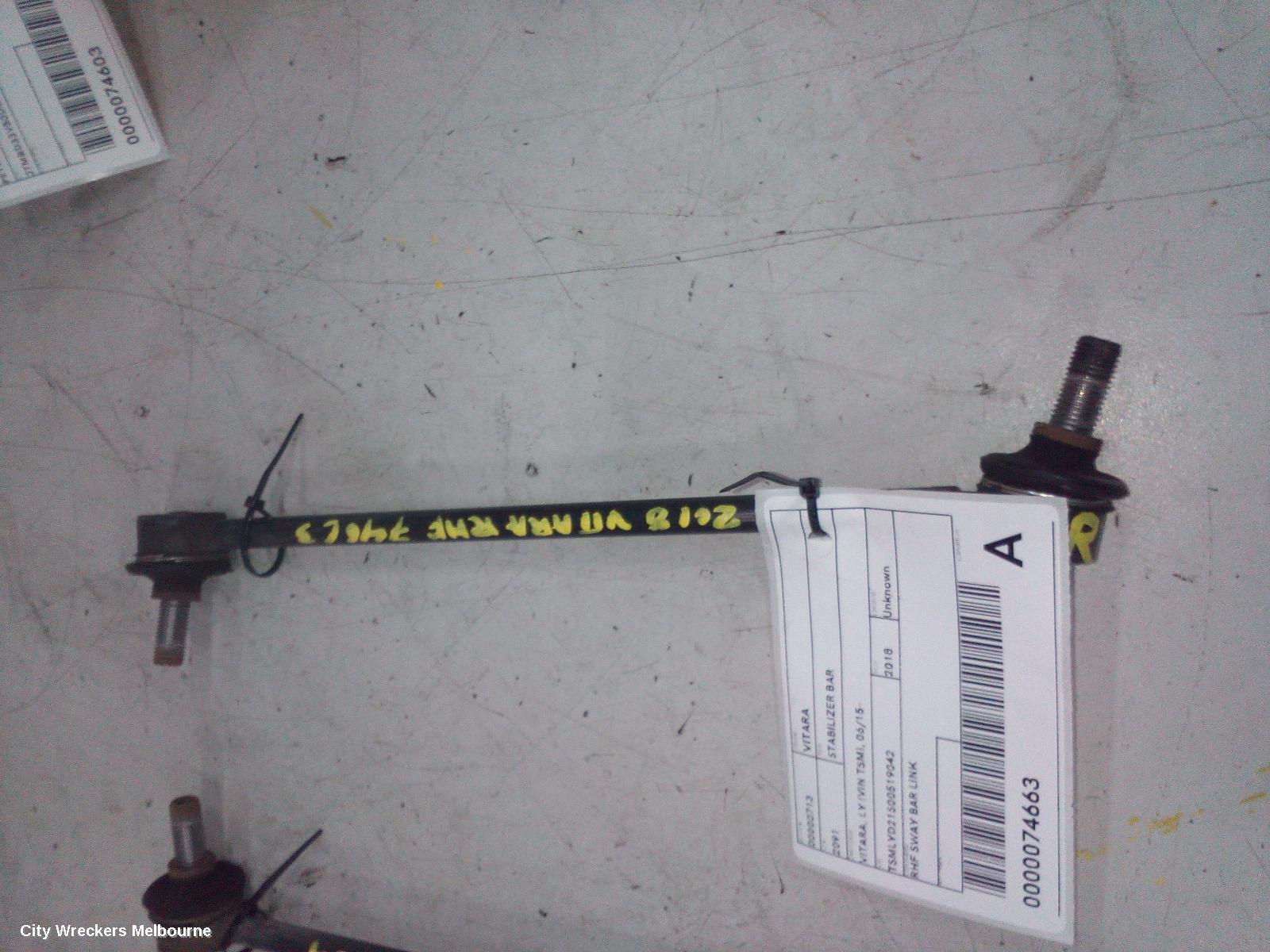 SUZUKI VITARA 2018 Stabiliser Bar