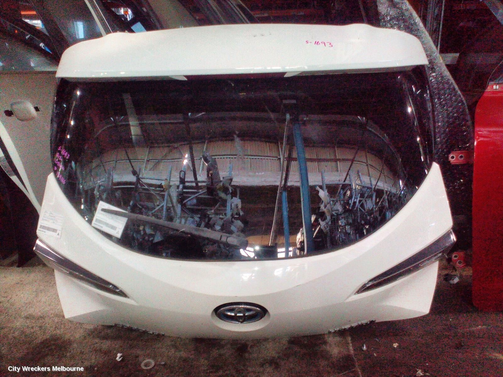 TOYOTA COROLLA 2020 Bootlid/Tailgate