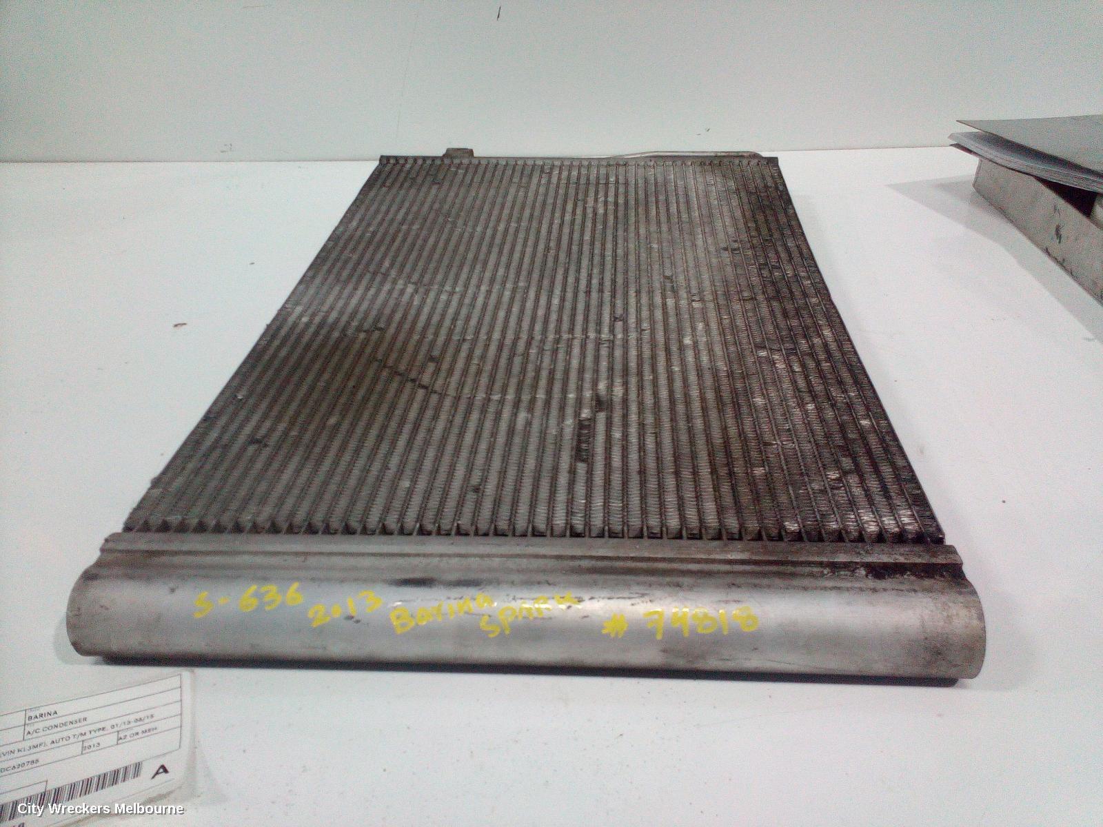 HOLDEN BARINA 2013 A/C Condenser