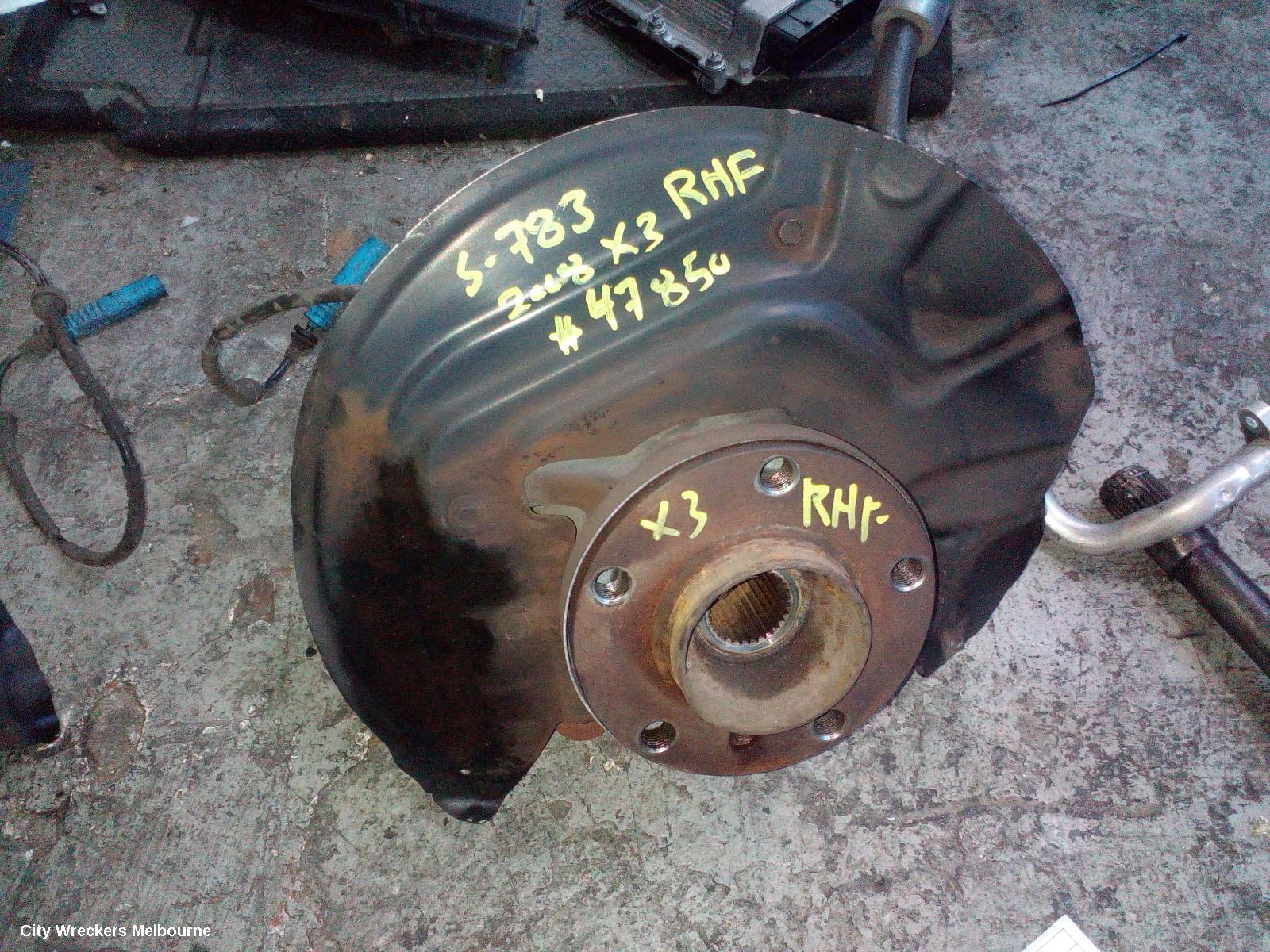 BMW X3 2008 Right Front Hub Assembly