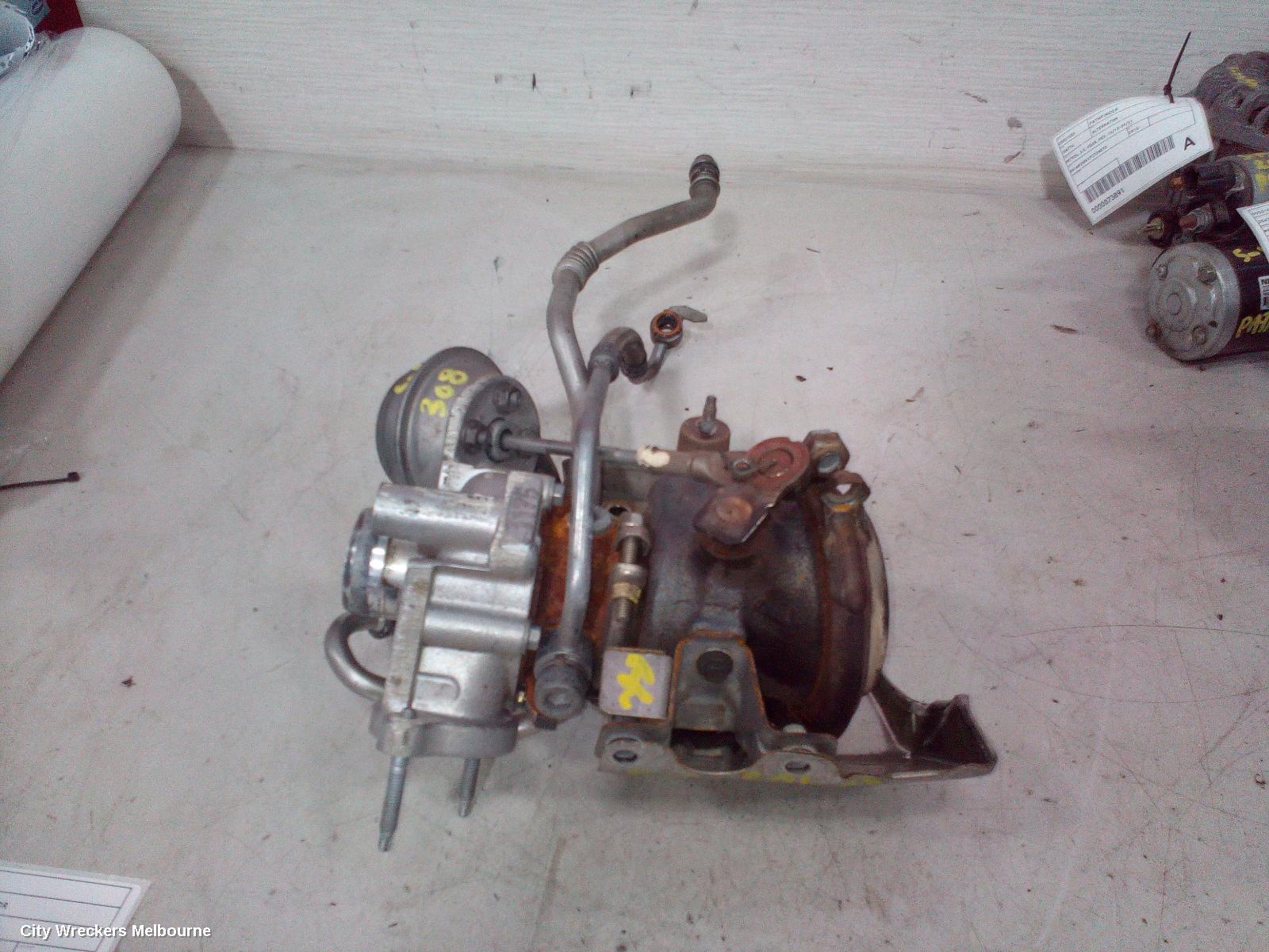 PEUGEOT 308 2015 Turbo Supercharger