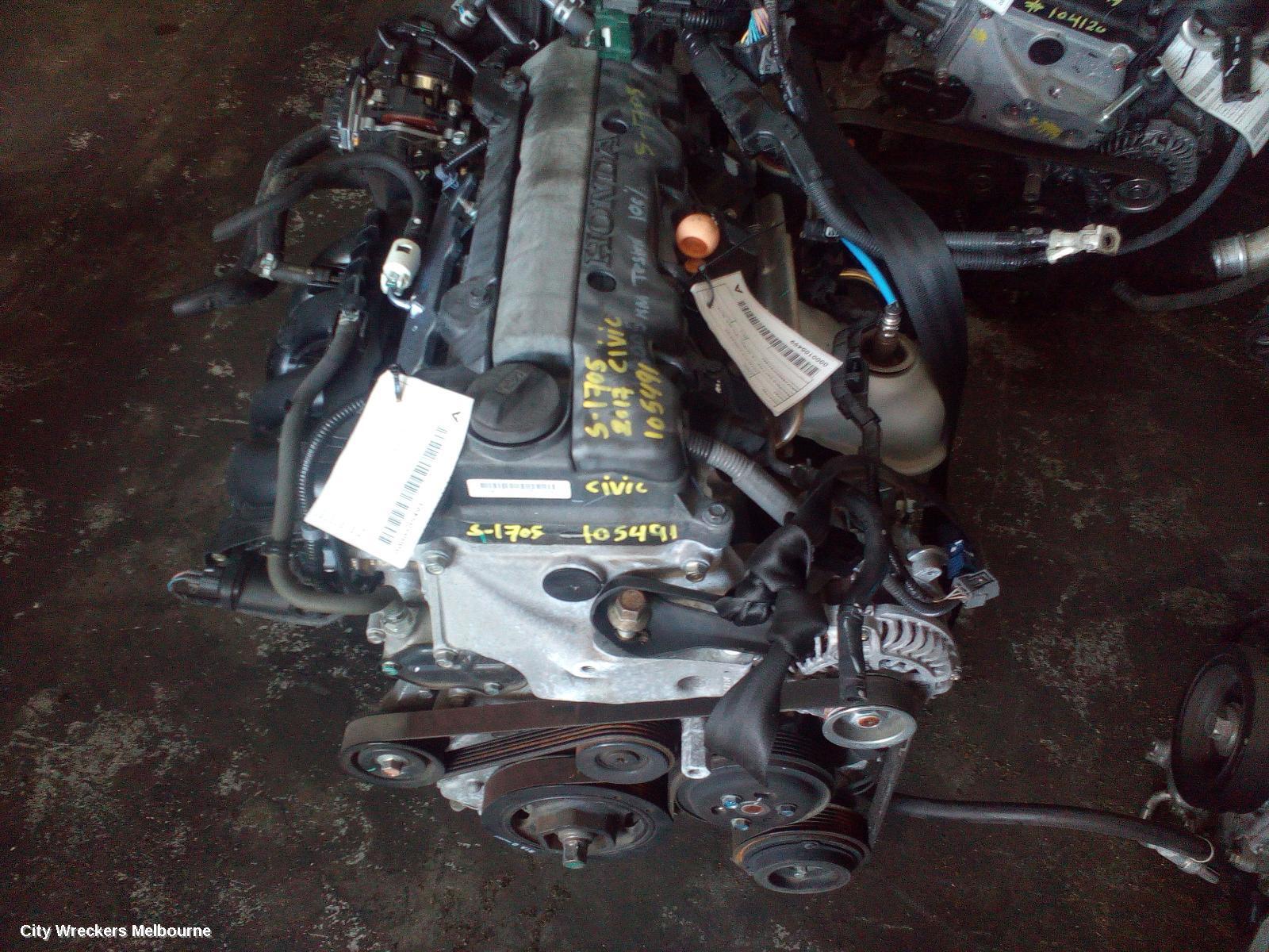 HONDA CIVIC 2017 Engine