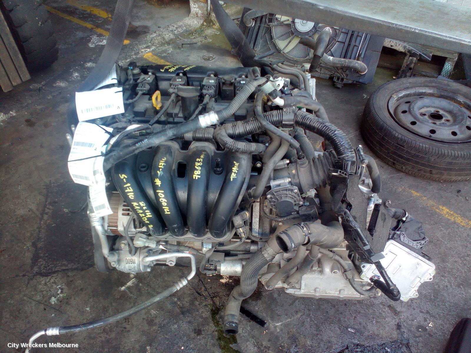 MAZDA 2 2014 Engine