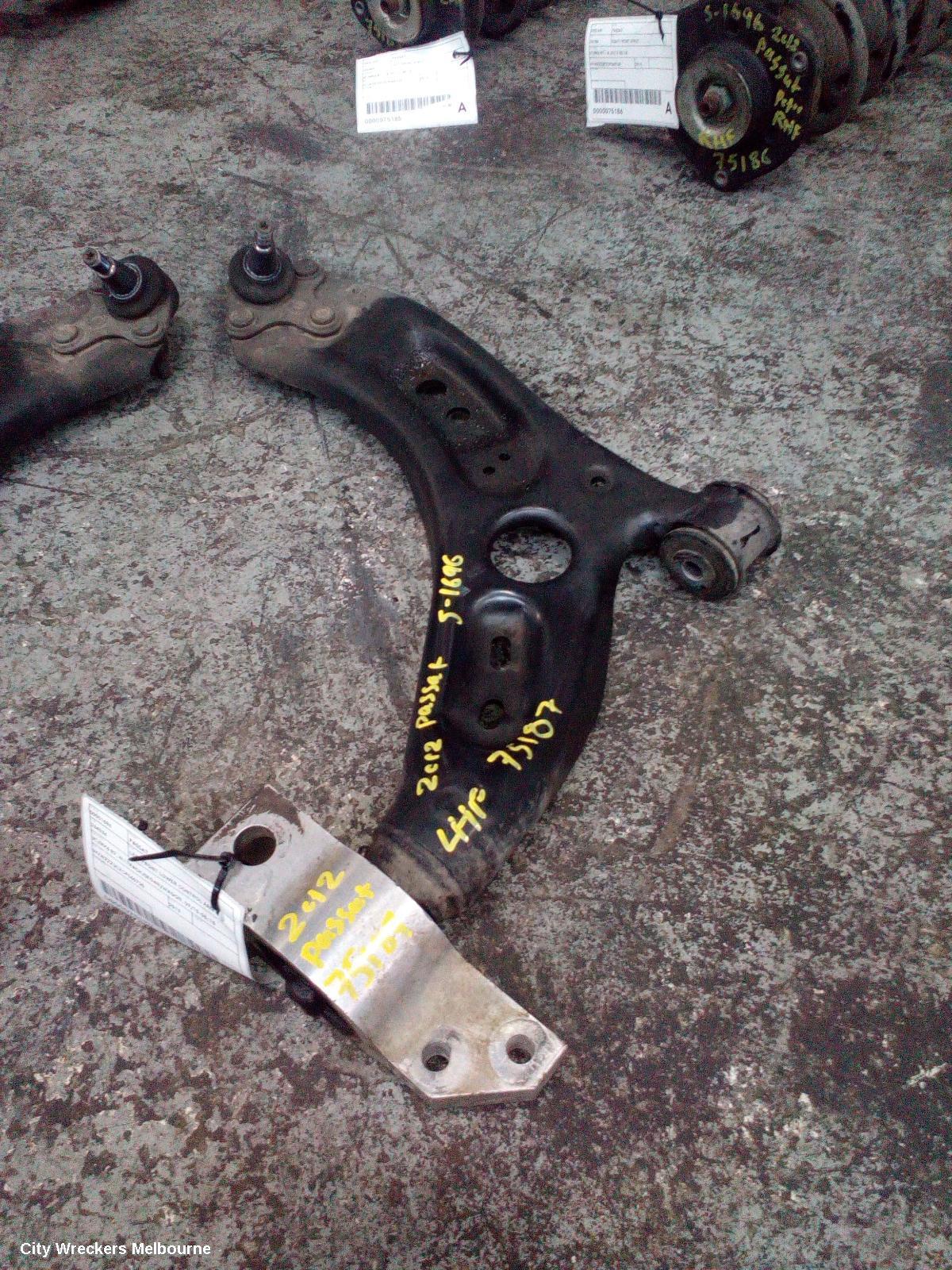 VOLKSWAGEN PASSAT 2012 Left Front Lower Control Arm