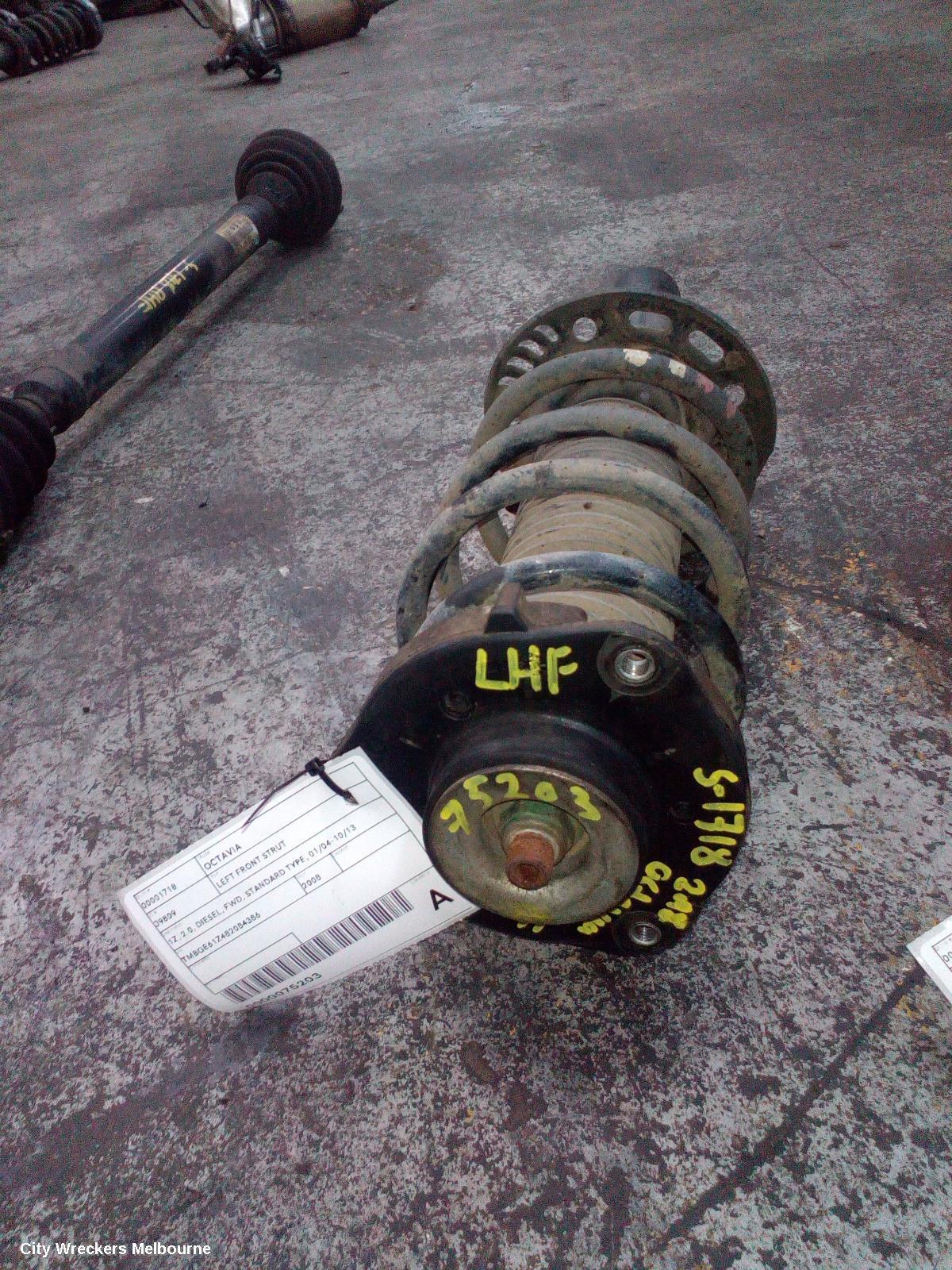 SKODA OCTAVIA 2008 Left Front Strut