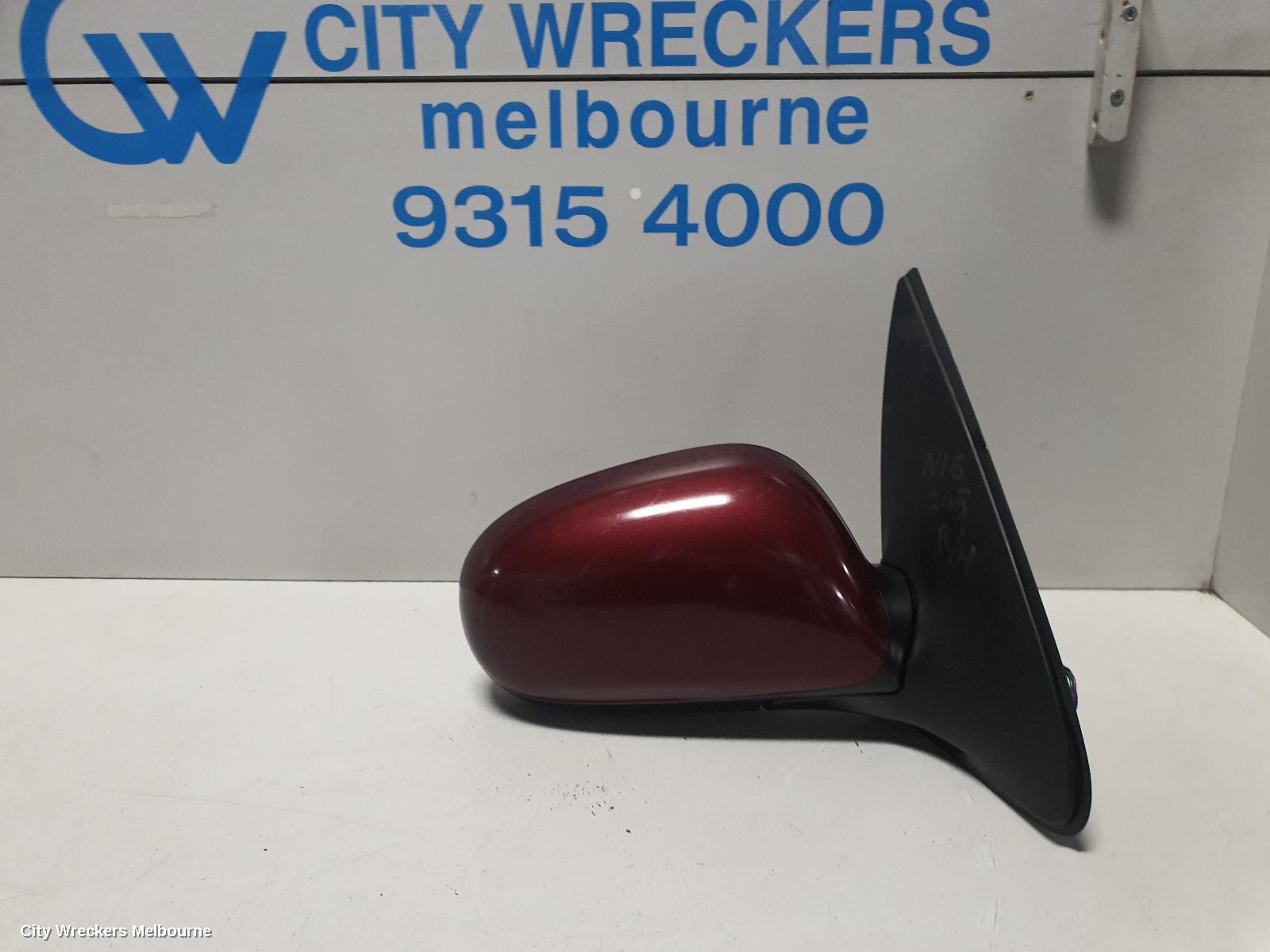 NISSAN PULSAR 2005 Right Door Mirror