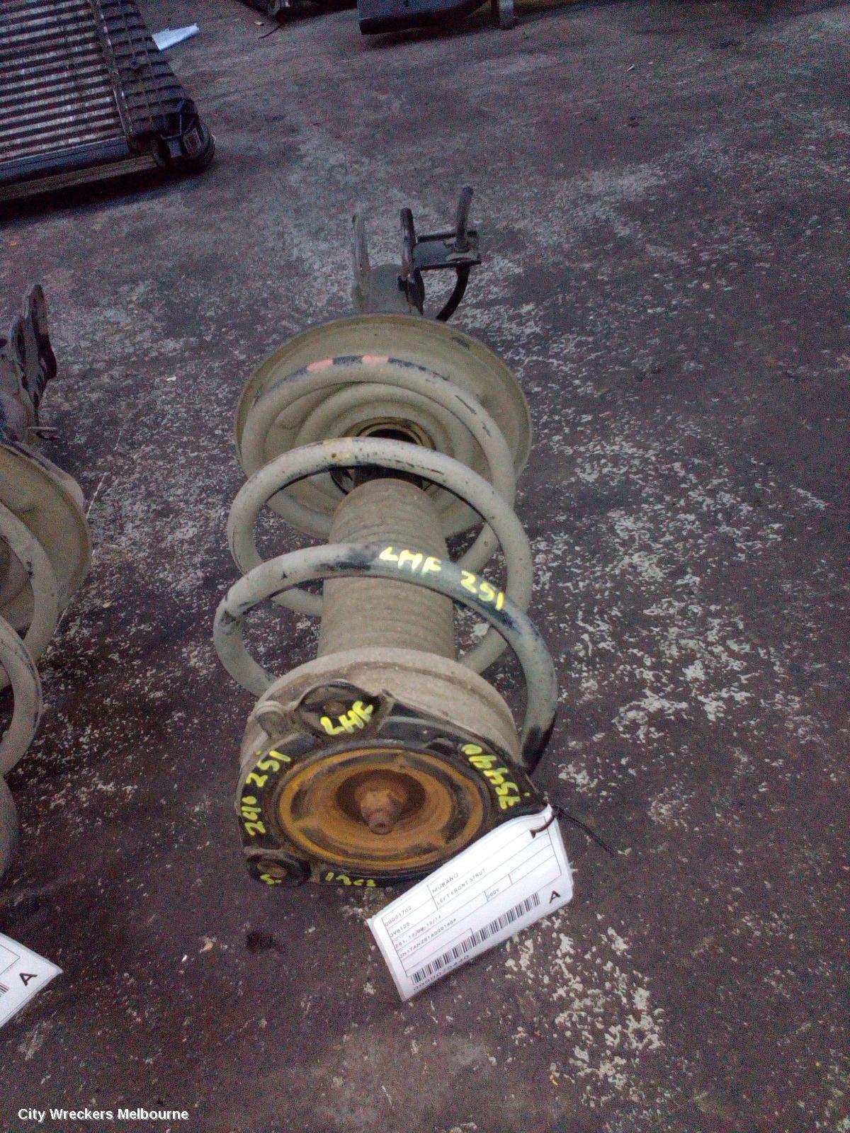 NISSAN MURANO 2009 Left Front Strut