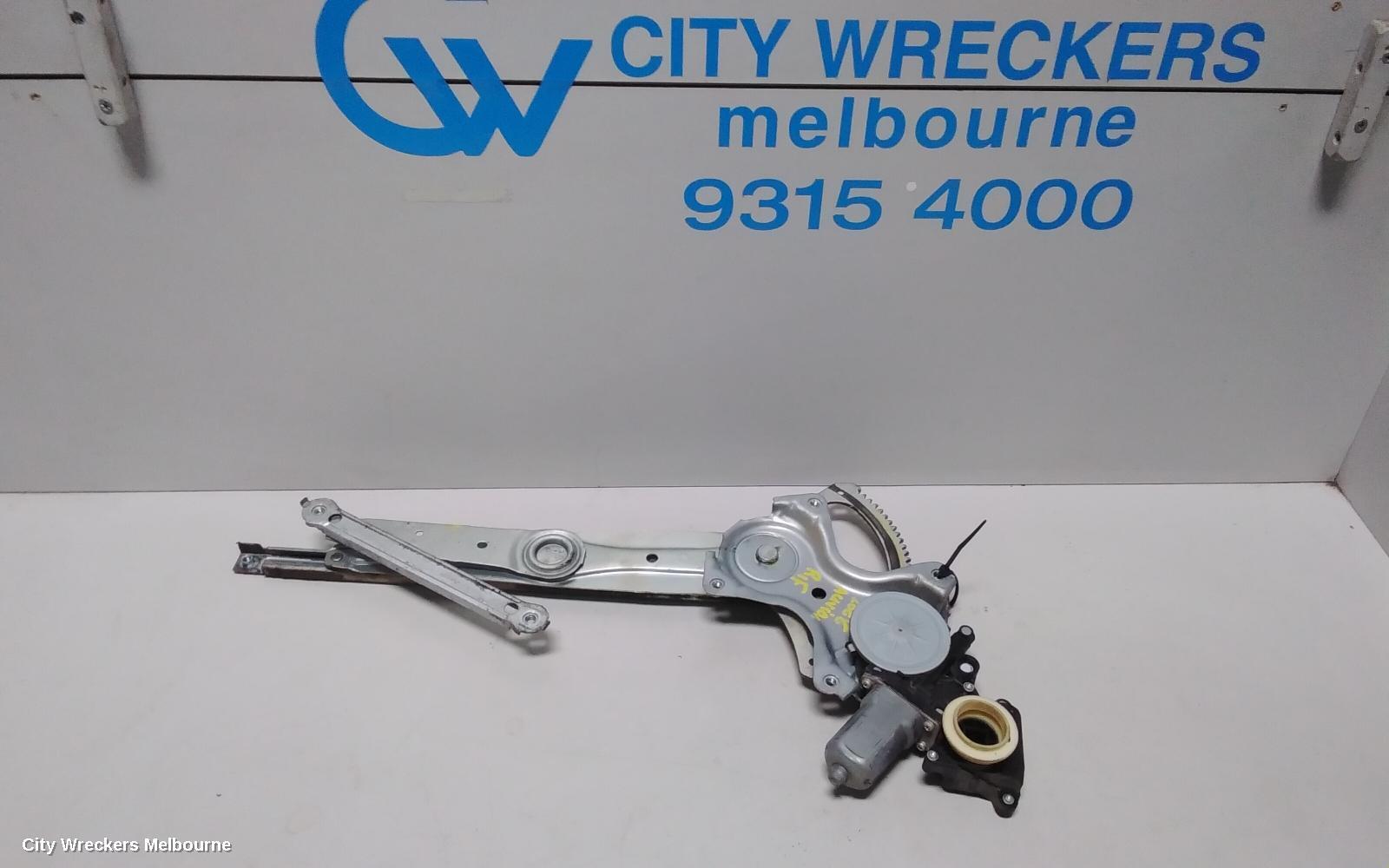TOYOTA AURION 2008 Right Front Window Reg/Motor