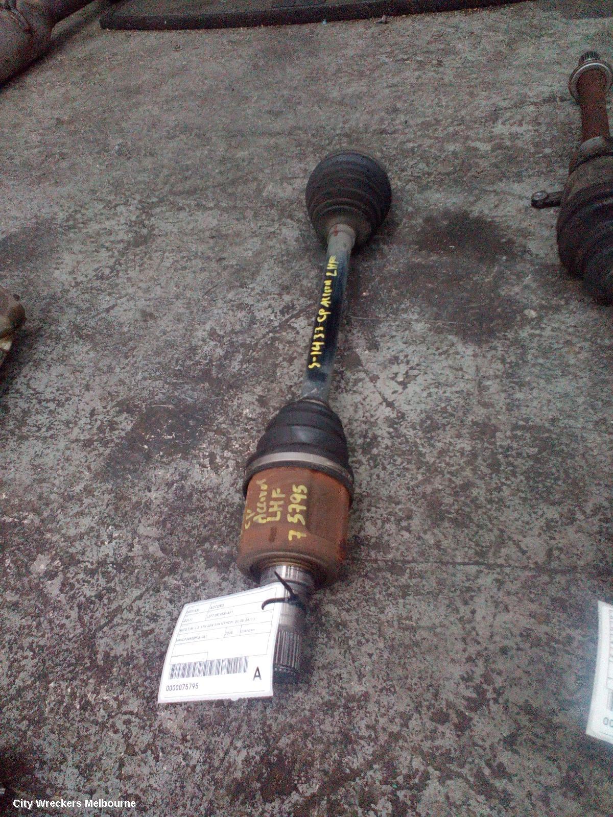 HONDA ACCORD 2008 Left Driveshaft