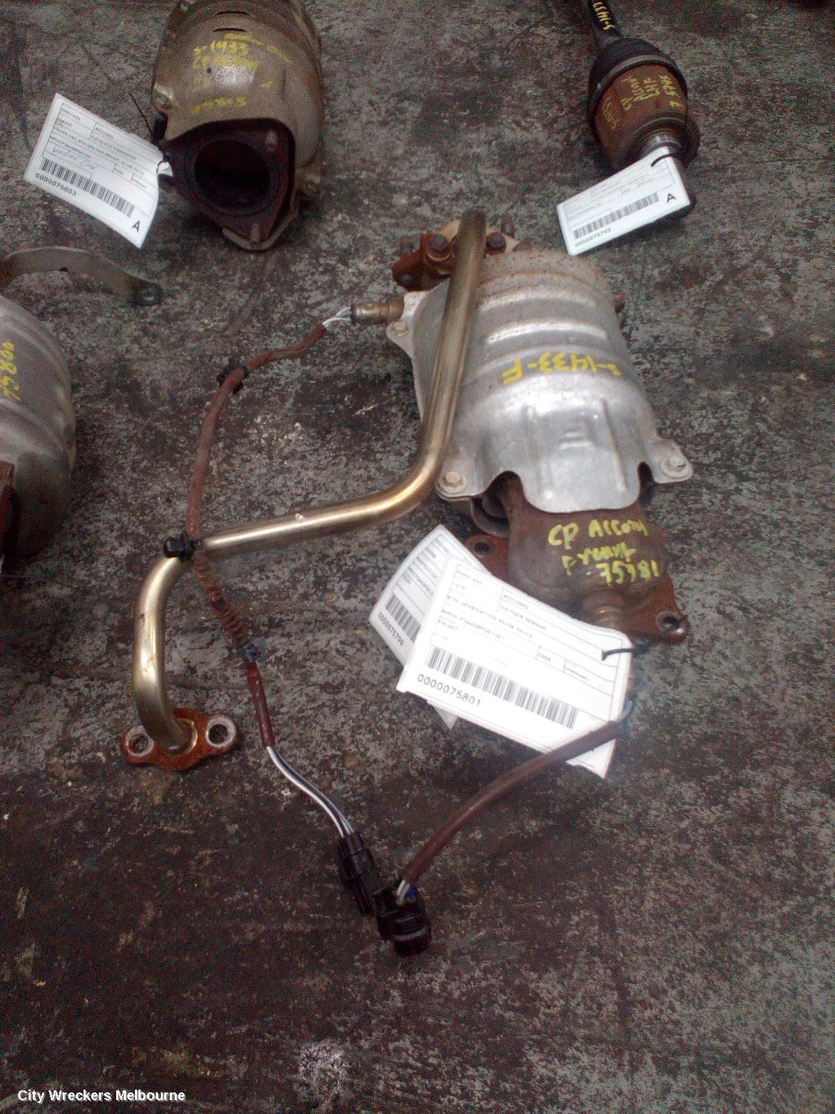 HONDA ACCORD 2008 Catalytic Converter