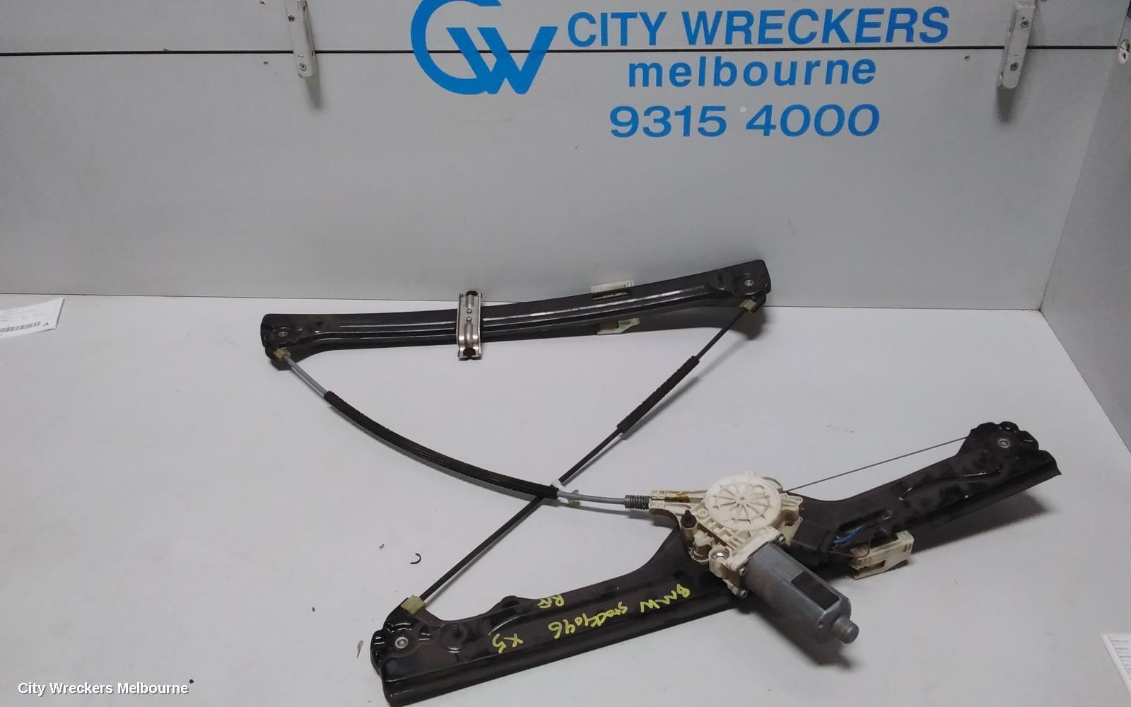 BMW X5 2008 Right Front Window Reg/Motor