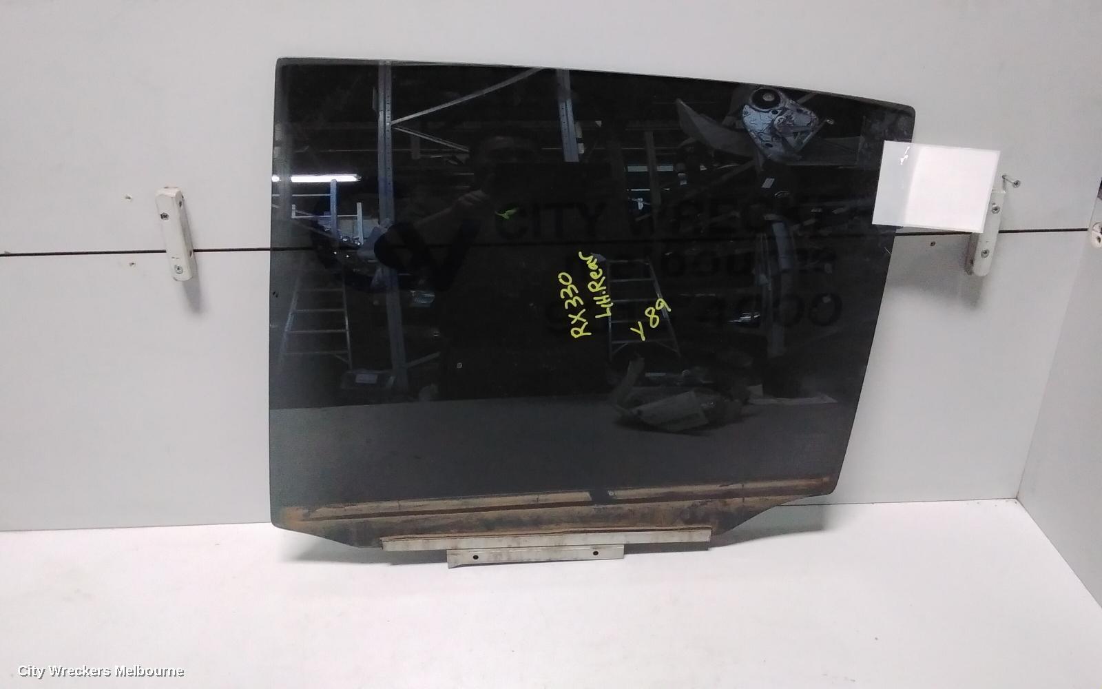 LEXUS RX SERIES 2004 Left Rear Door Window