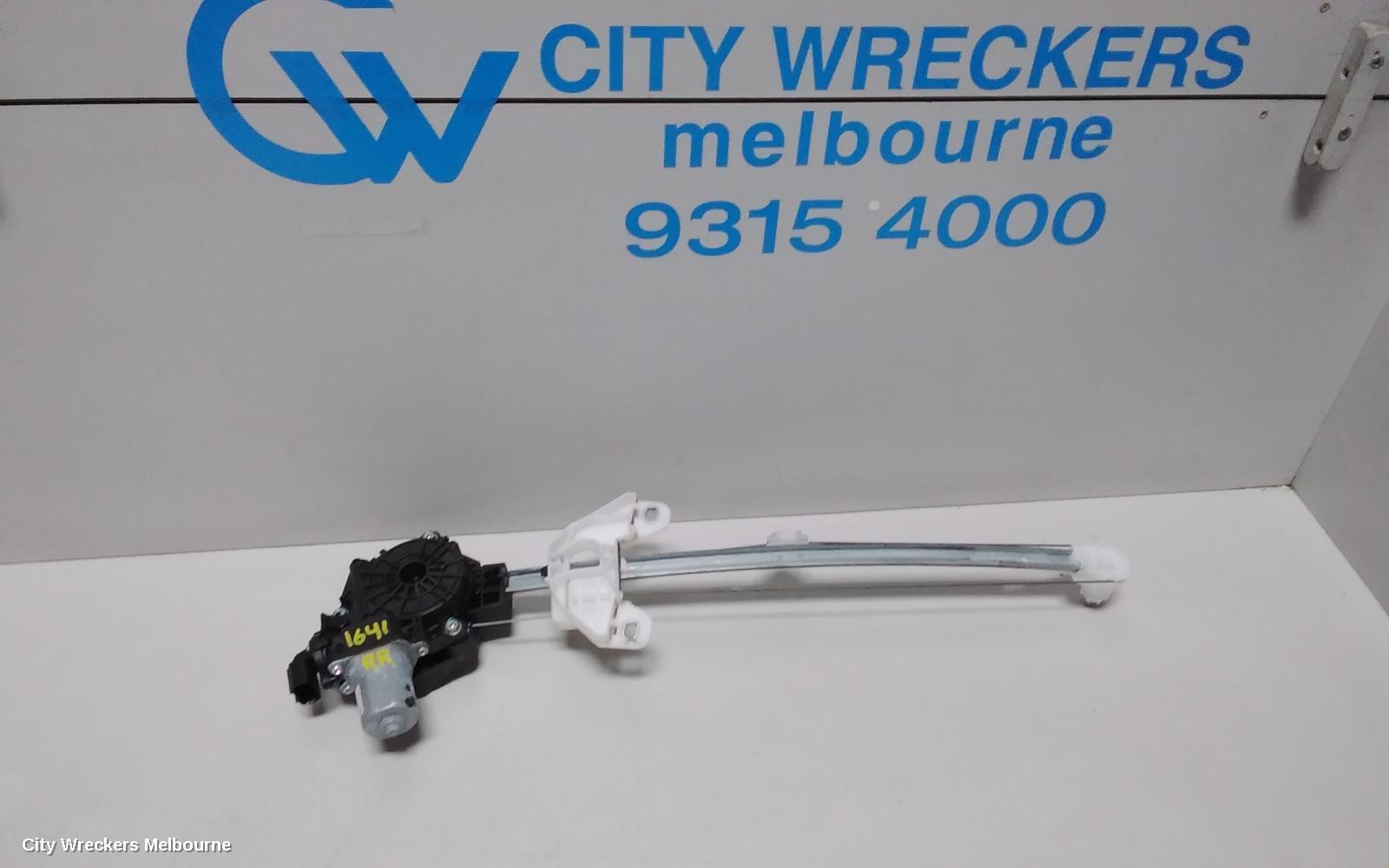 HONDA CIVIC 2019 Right Rear Wnd Reg/Motor