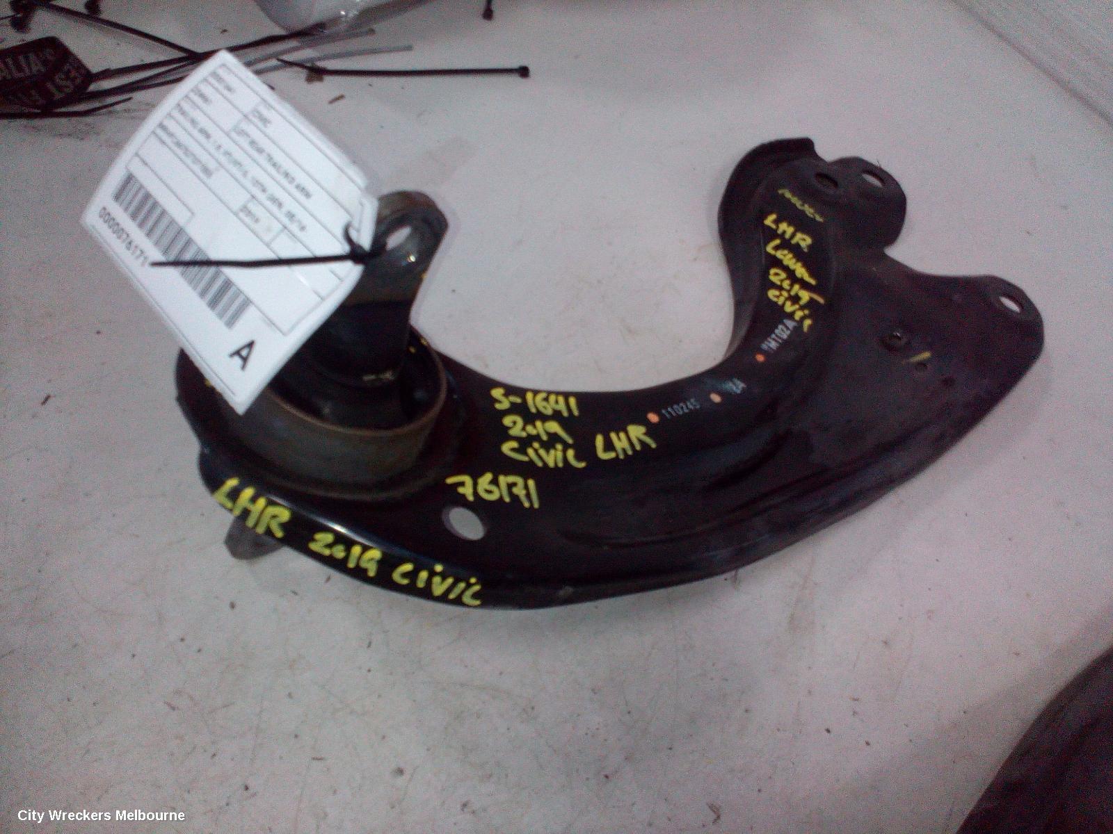 HONDA CIVIC 2019 Left Rear Trailing Arm