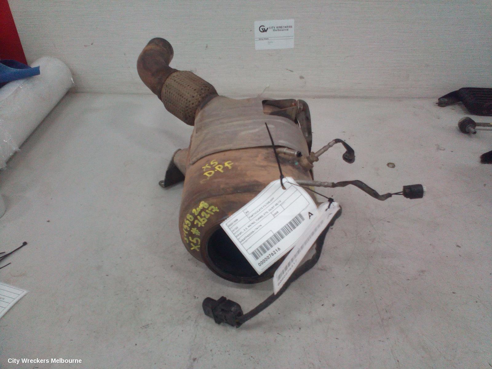 BMW X5 2008 Particulate Filter/Dpf