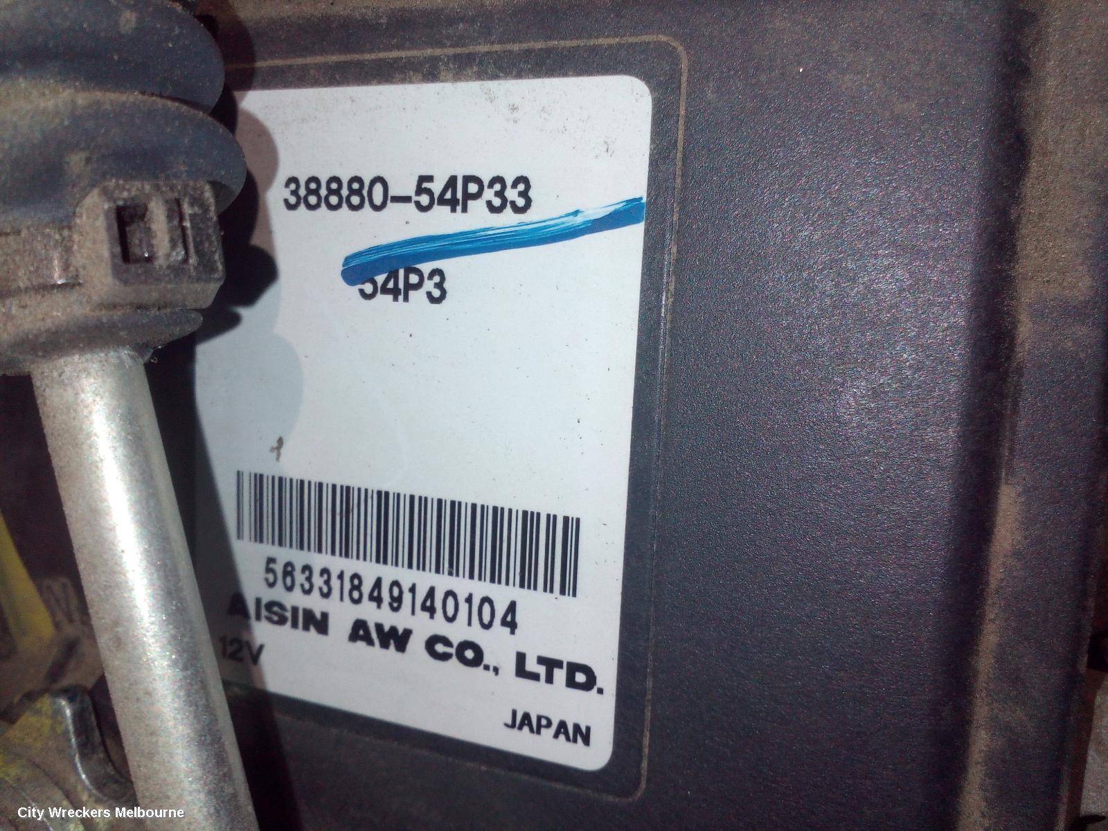 SUZUKI VITARA 2018 Trans/Gearbox