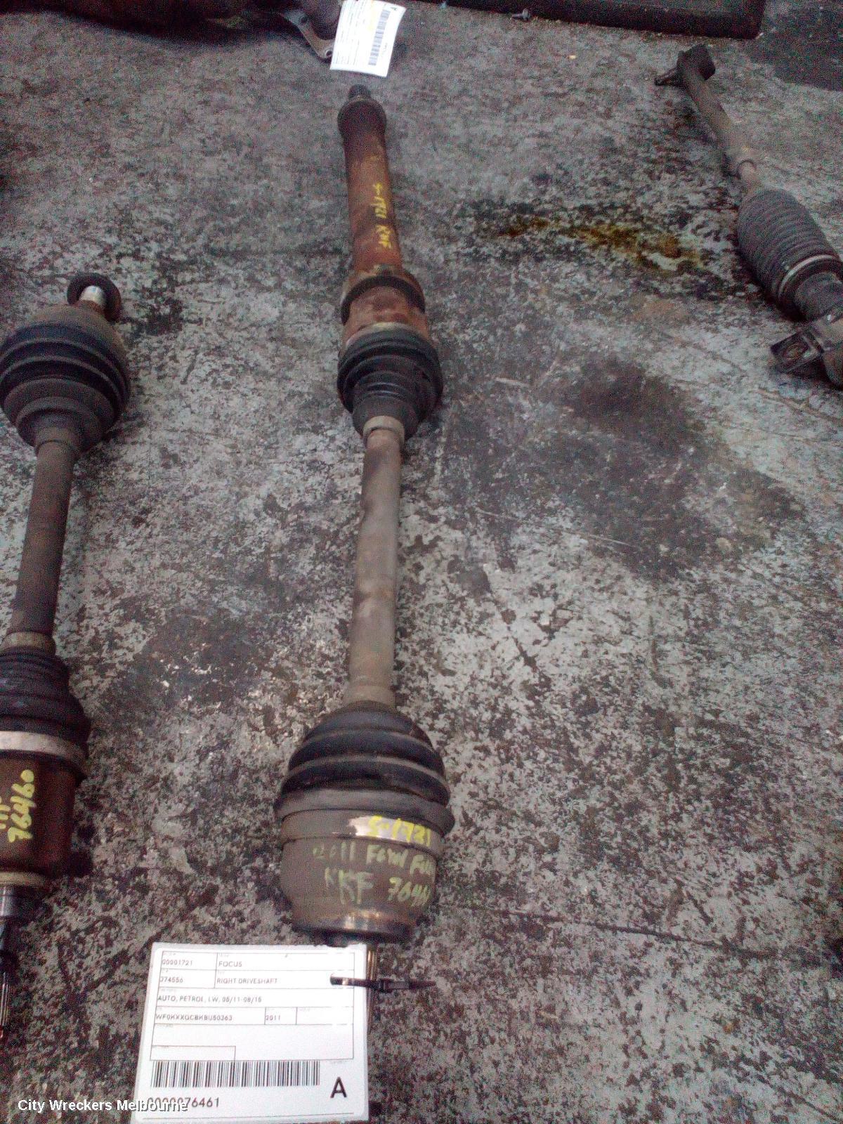 FORD FOCUS 2011 Right Driveshaft