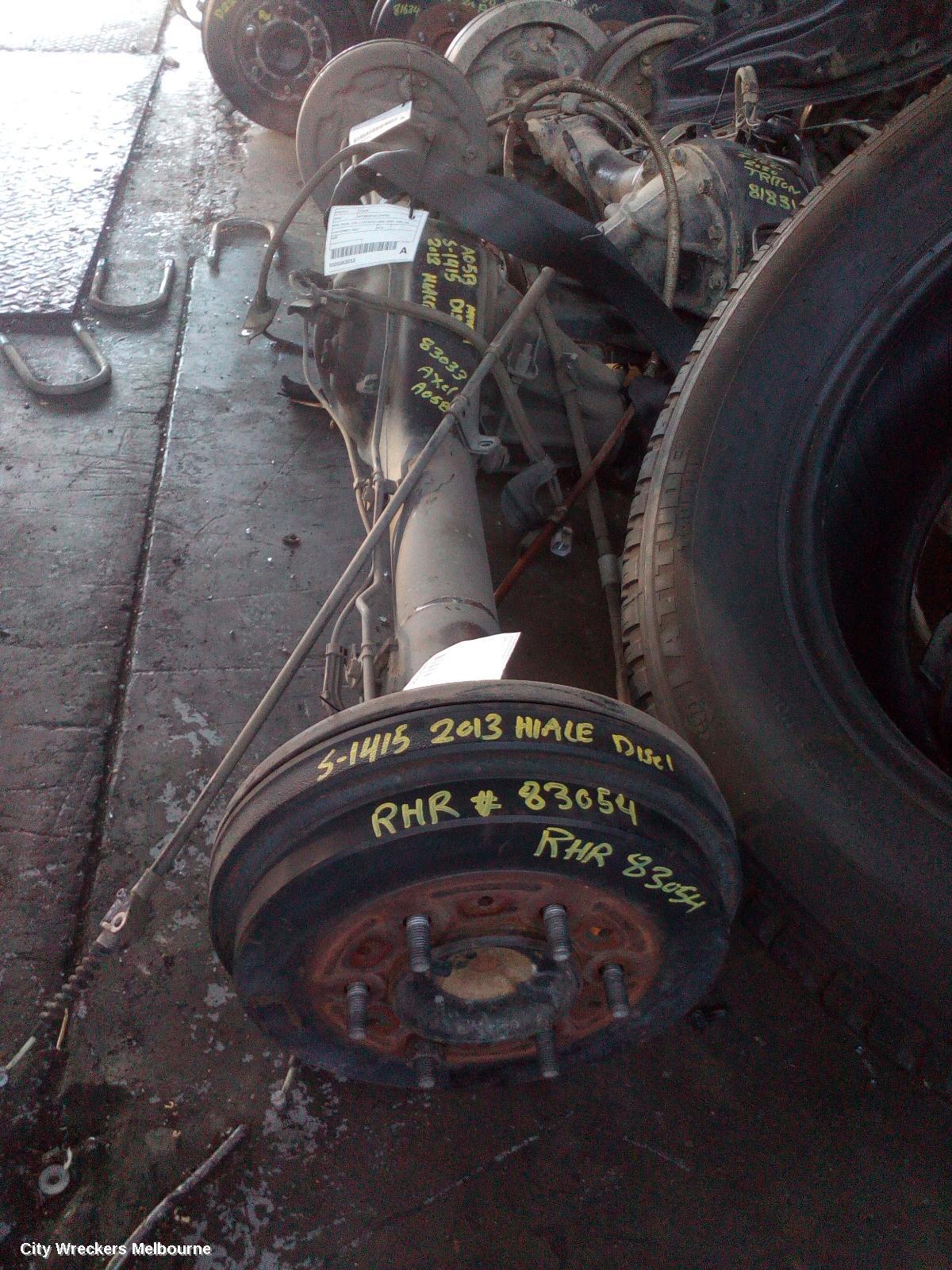 TOYOTA HIACE 2013 Right Rear Hub Assembly