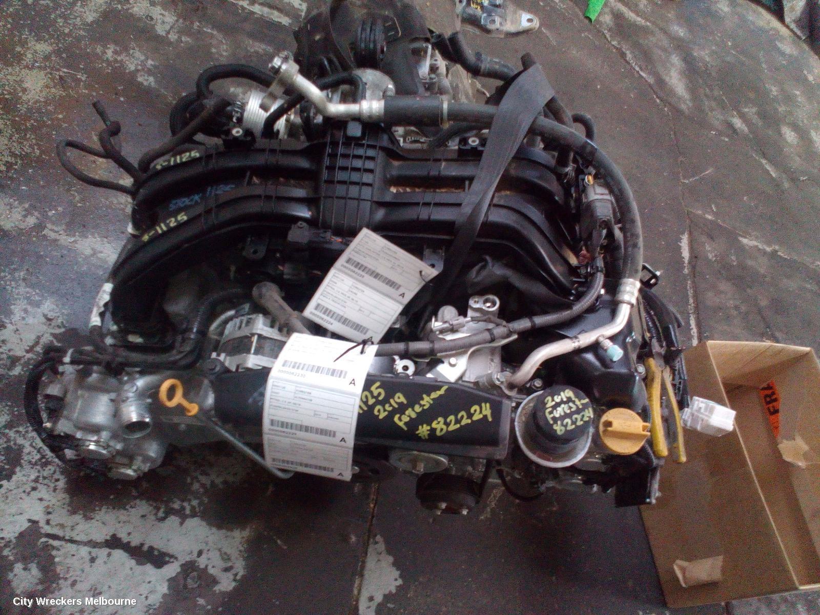 SUBARU FORESTER 2019 Engine
