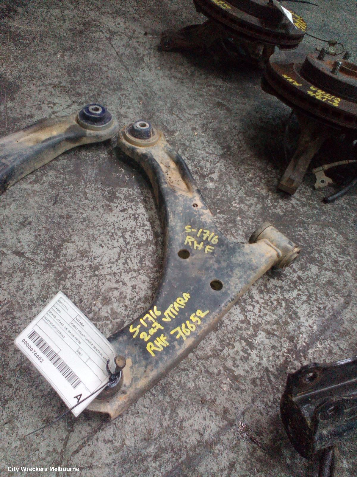 SUZUKI VITARA 2007 Right Front Lower Control Arm