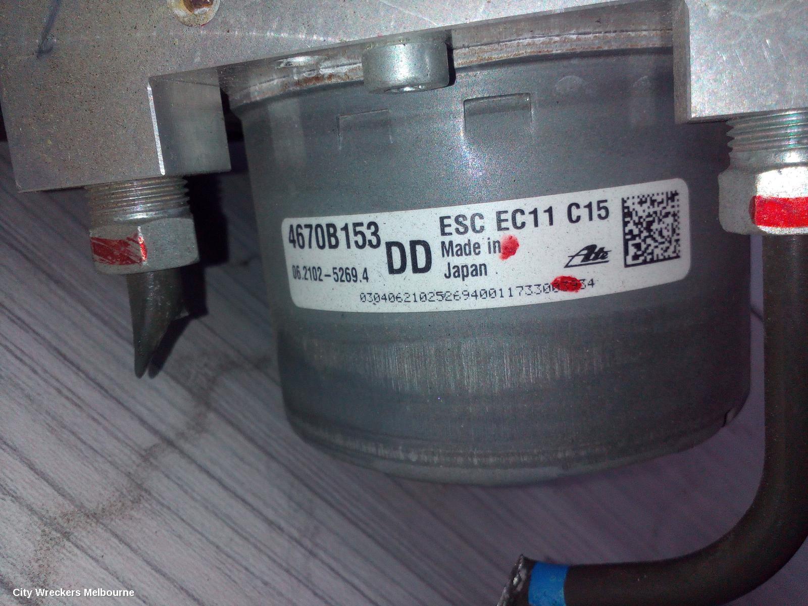 MITSUBISHI ECLIPSE CROSS 2018 Abs Pump/Modulator