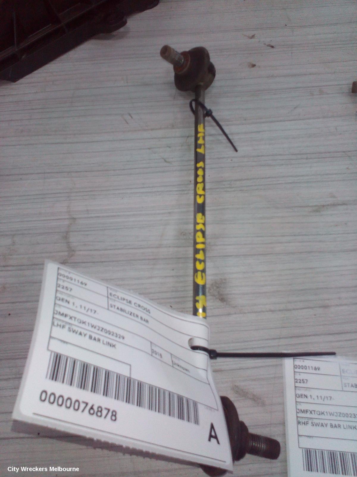 MITSUBISHI ECLIPSE CROSS 2018 Stabiliser Bar