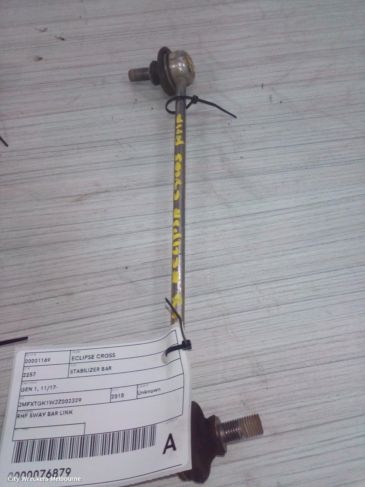 MITSUBISHI ECLIPSE CROSS 2018 Stabiliser Bar