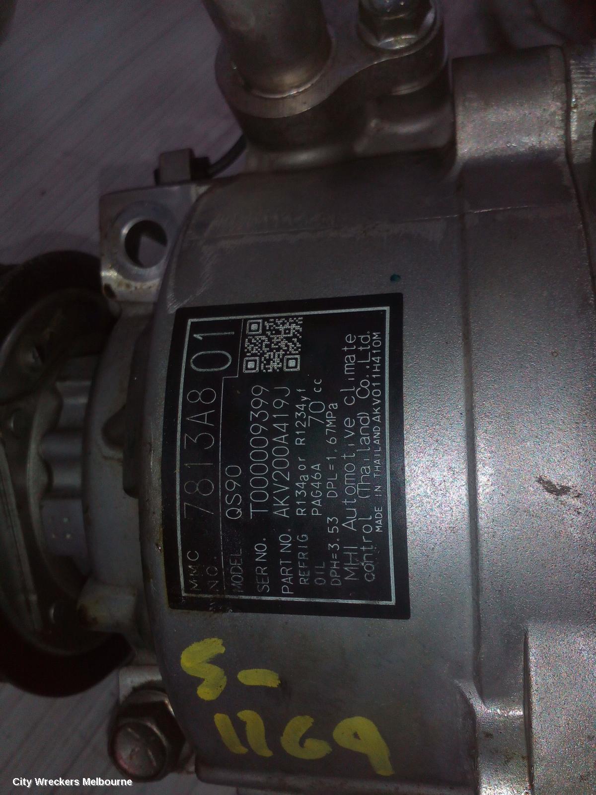 MITSUBISHI ECLIPSE CROSS 2018 A/C Compressor