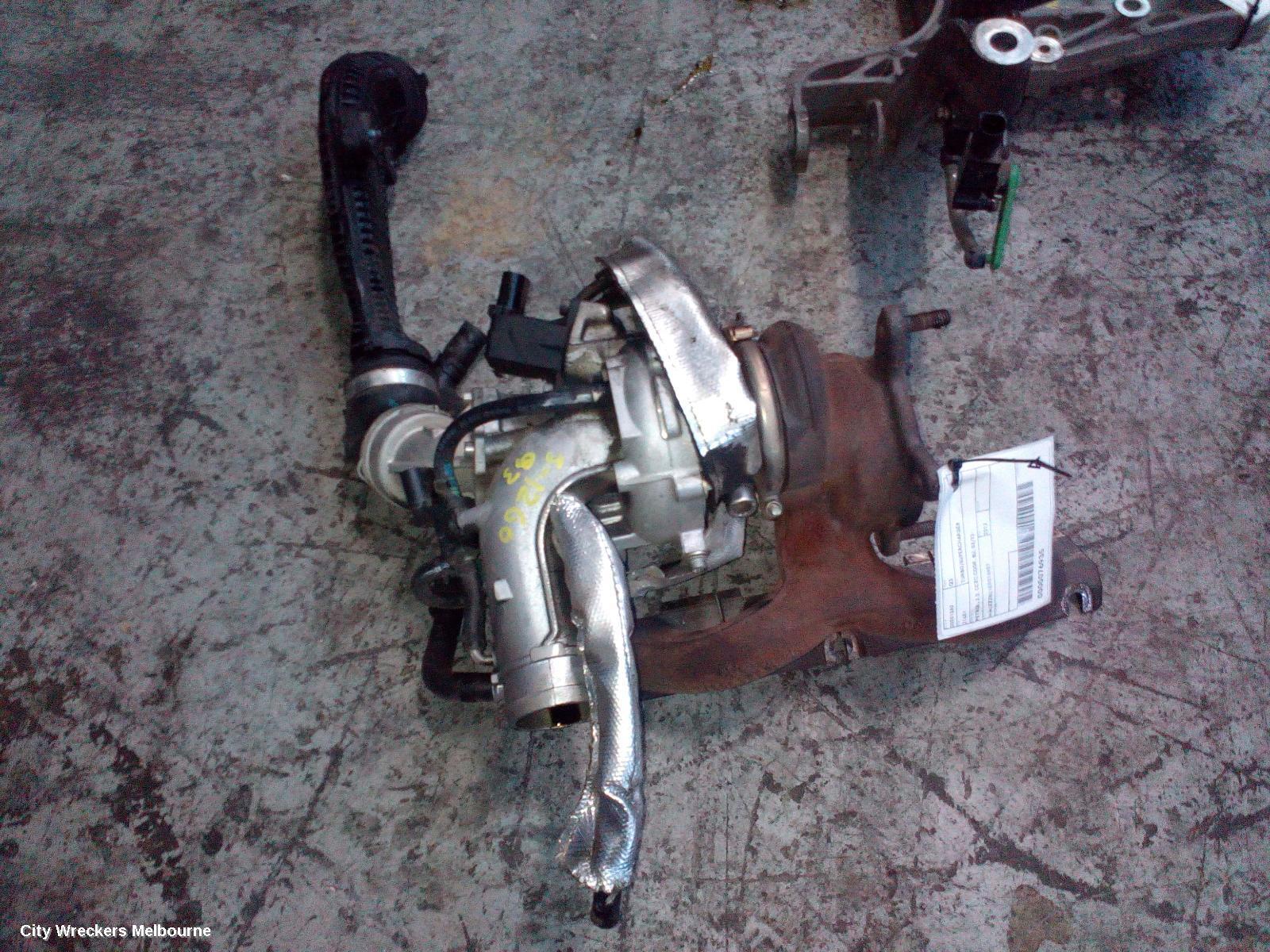 AUDI Q3 2012 Turbo Supercharger