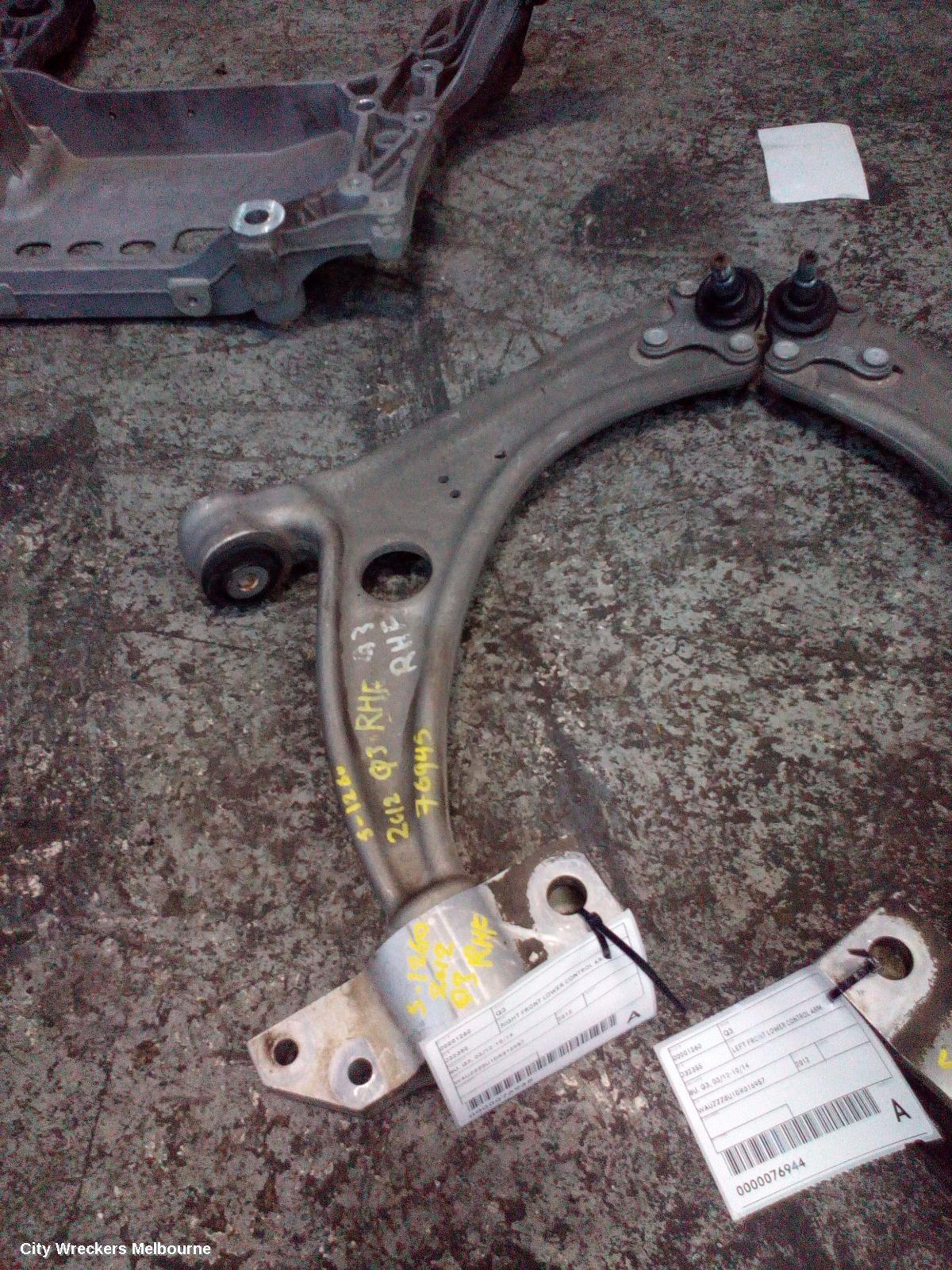 AUDI Q3 2012 Right Front Lower Control Arm