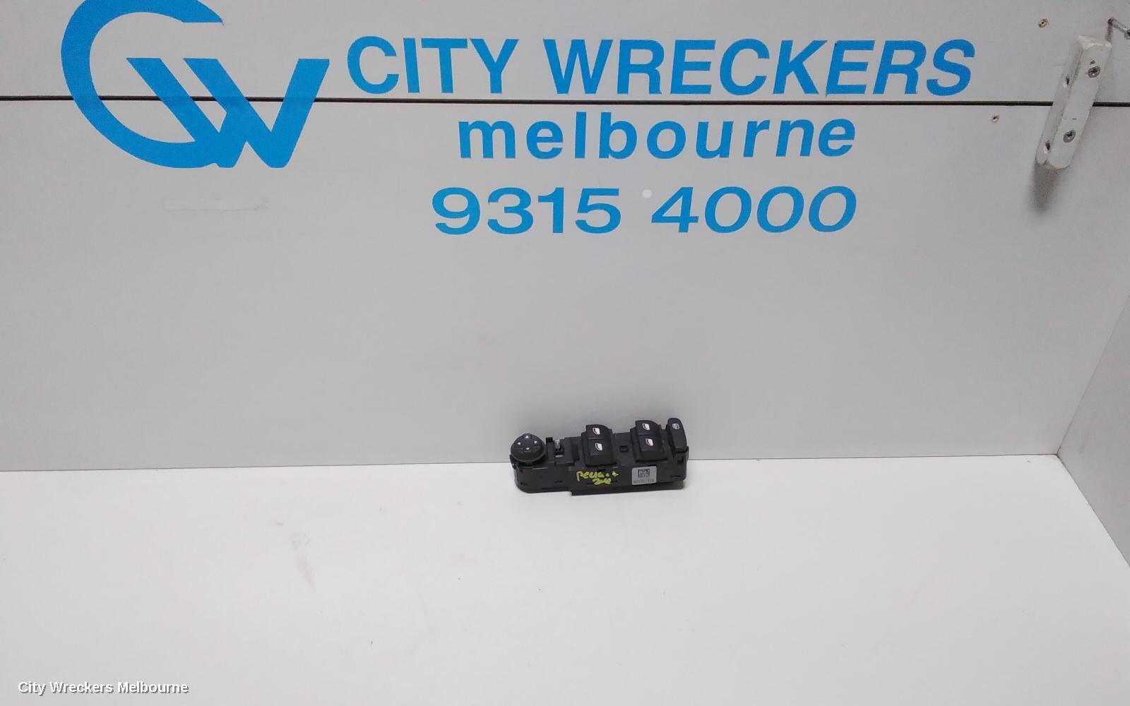 PEUGEOT 208 2014 Pwr Dr Wind Switch
