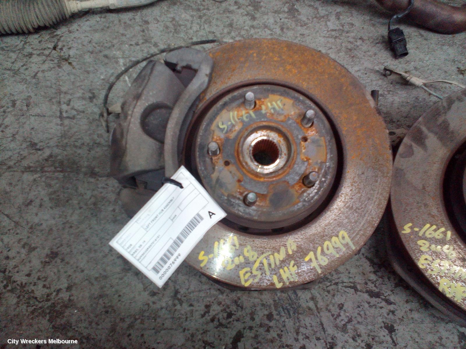 TOYOTA ESTIMA 2008 Left Front Hub Assembly