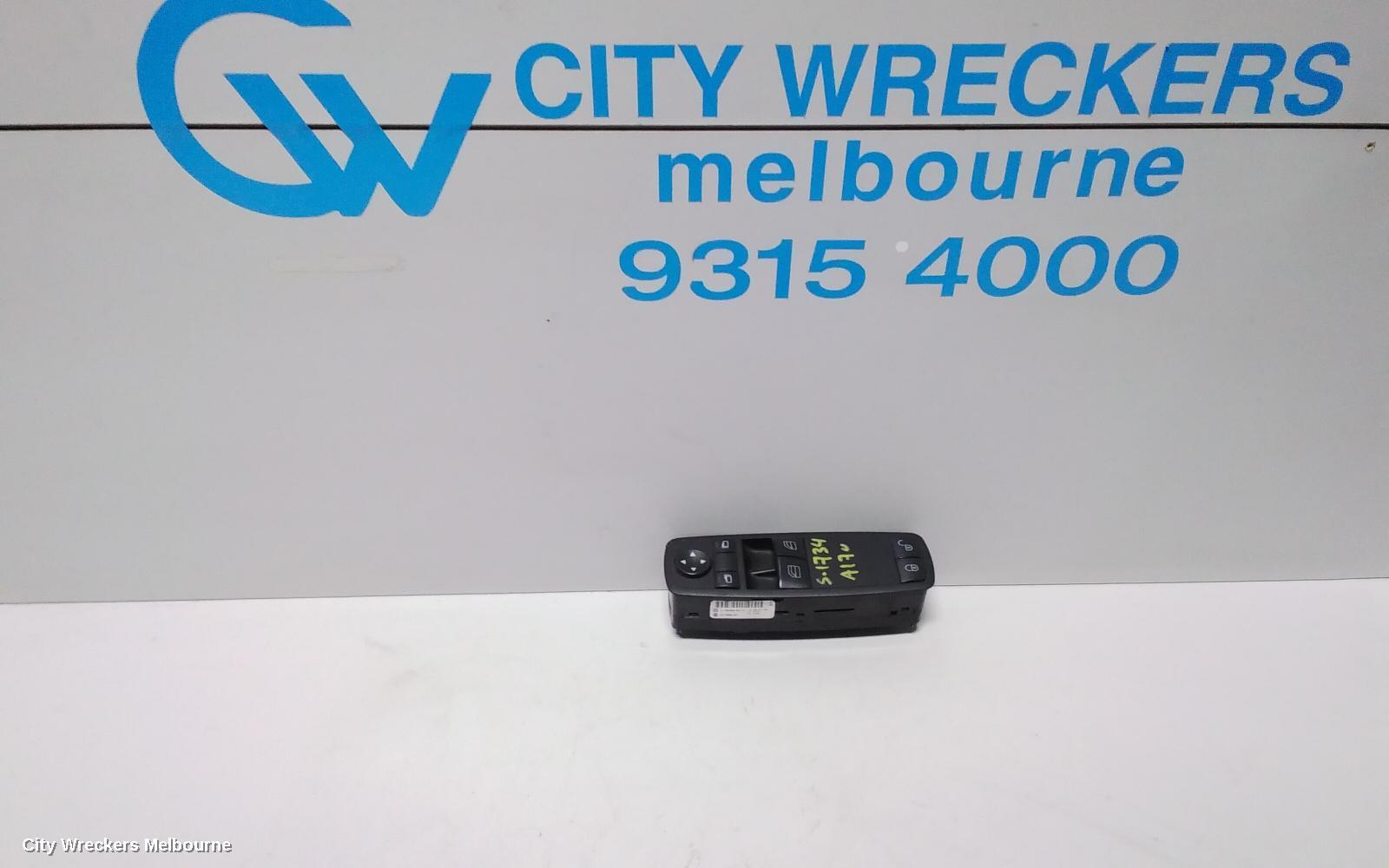 MERCEDES A CLASS 2008 Pwr Dr Wind Switch
