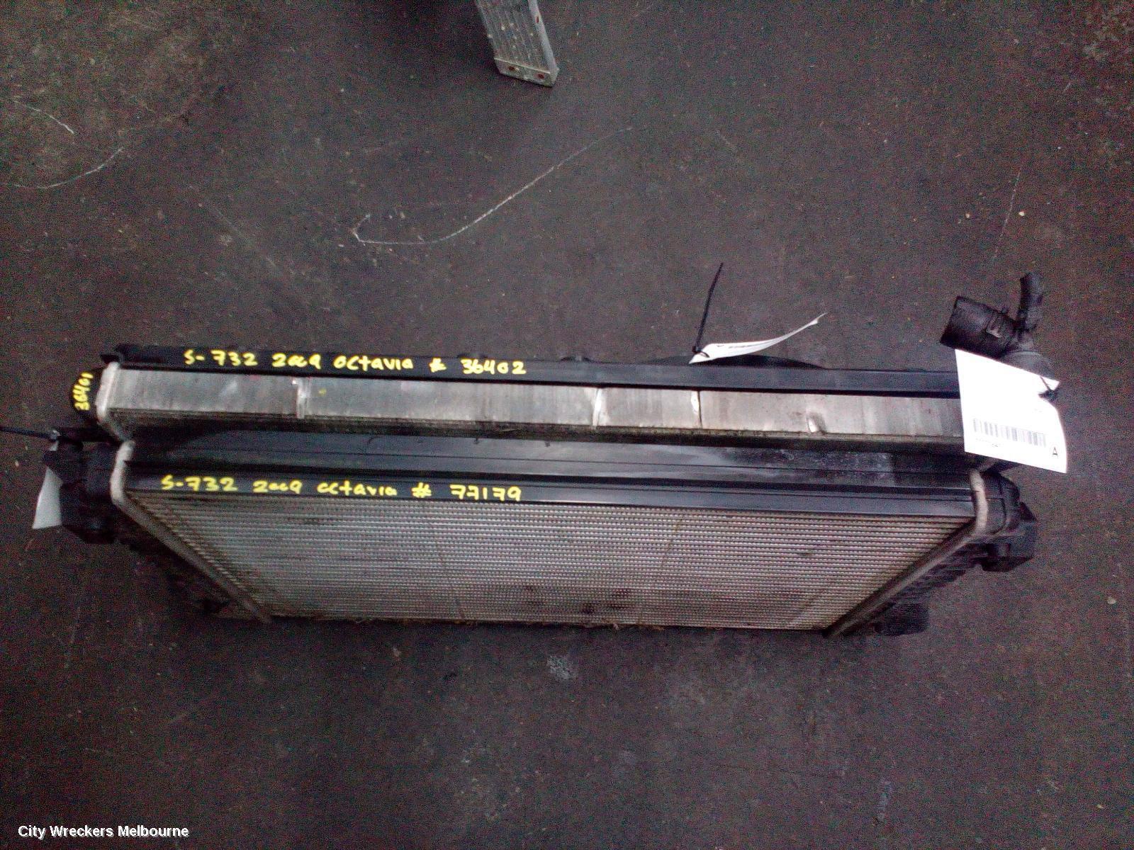 SKODA OCTAVIA 2009 Intercooler