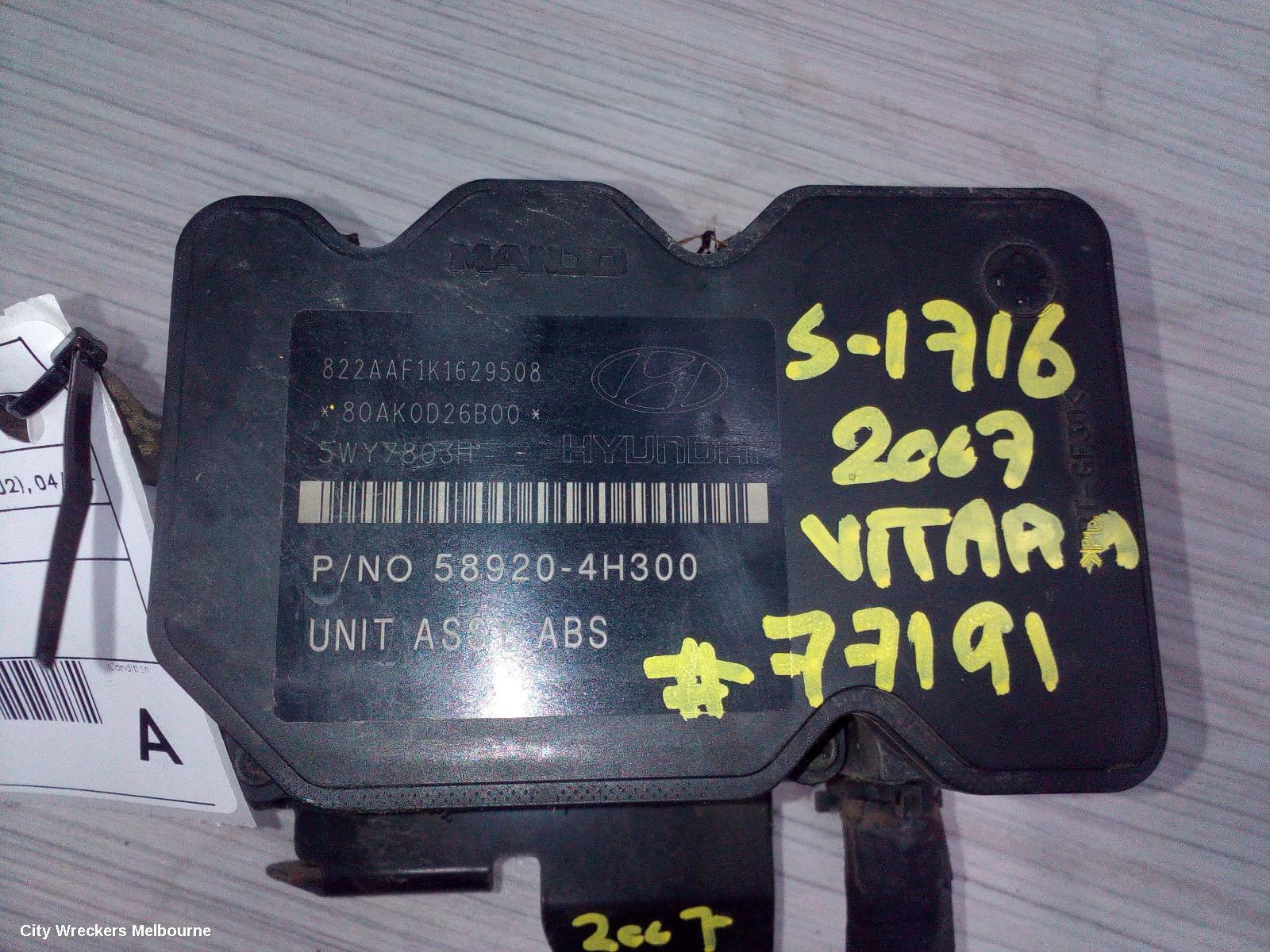 SUZUKI VITARA 2007 Abs Pump/Modulator