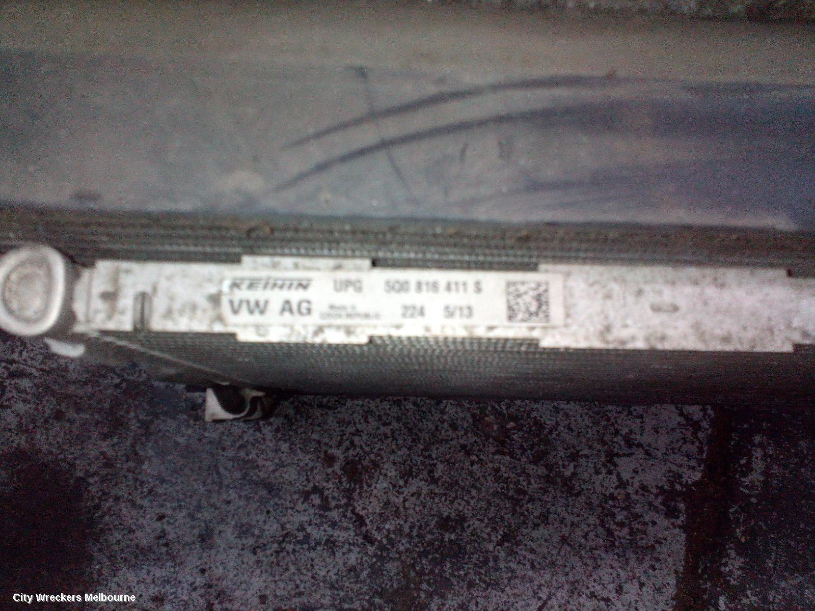 VOLKSWAGEN GOLF 2013 A/C Condenser