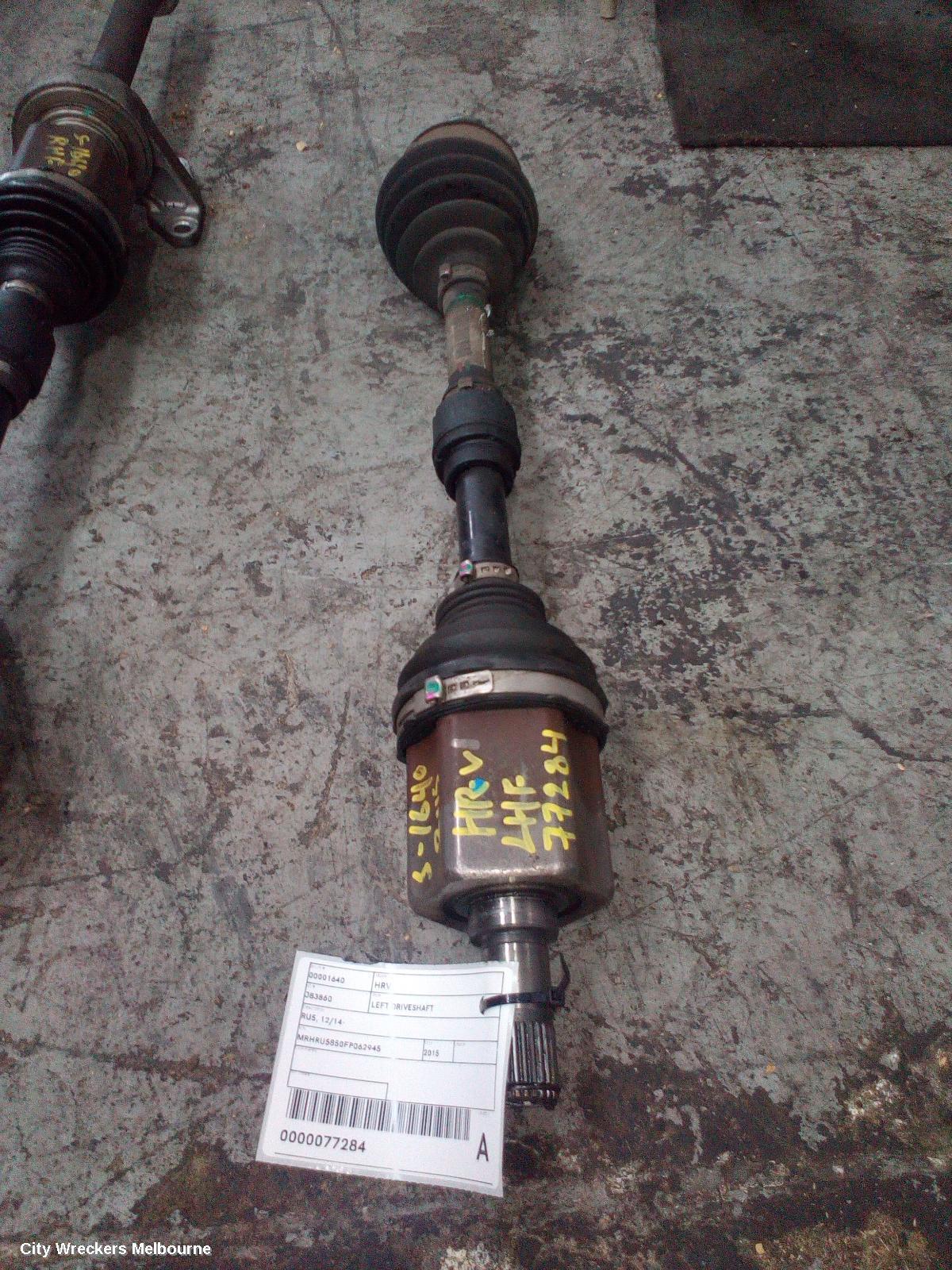 HONDA HRV 2015 Left Driveshaft