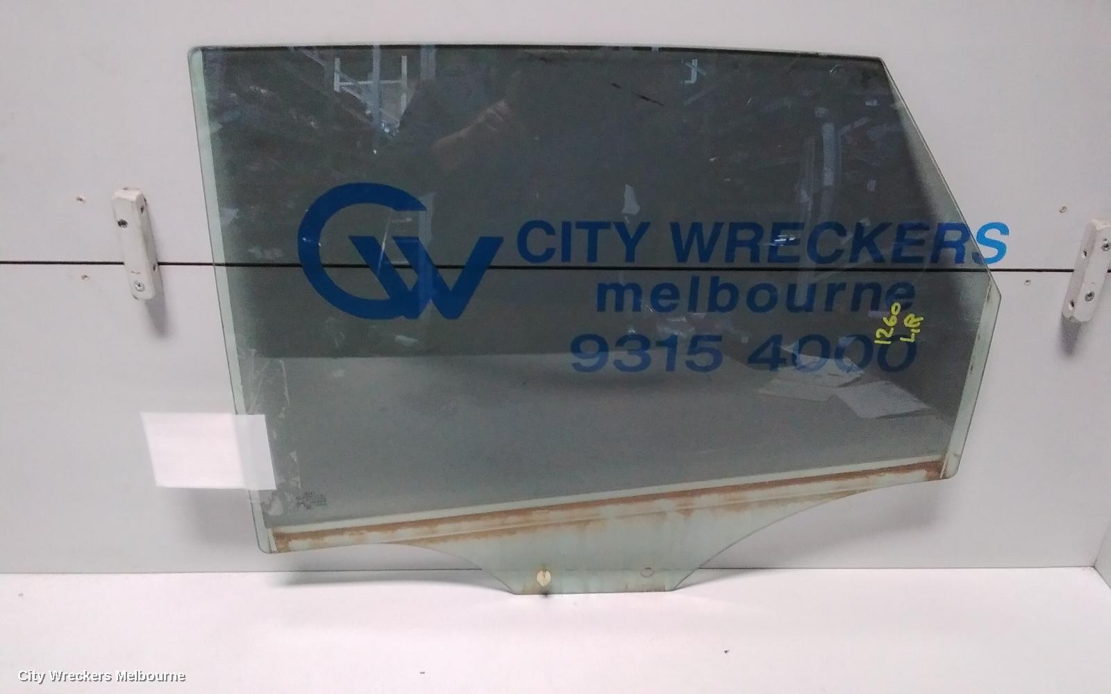 AUDI Q3 2012 Left Rear Door Window
