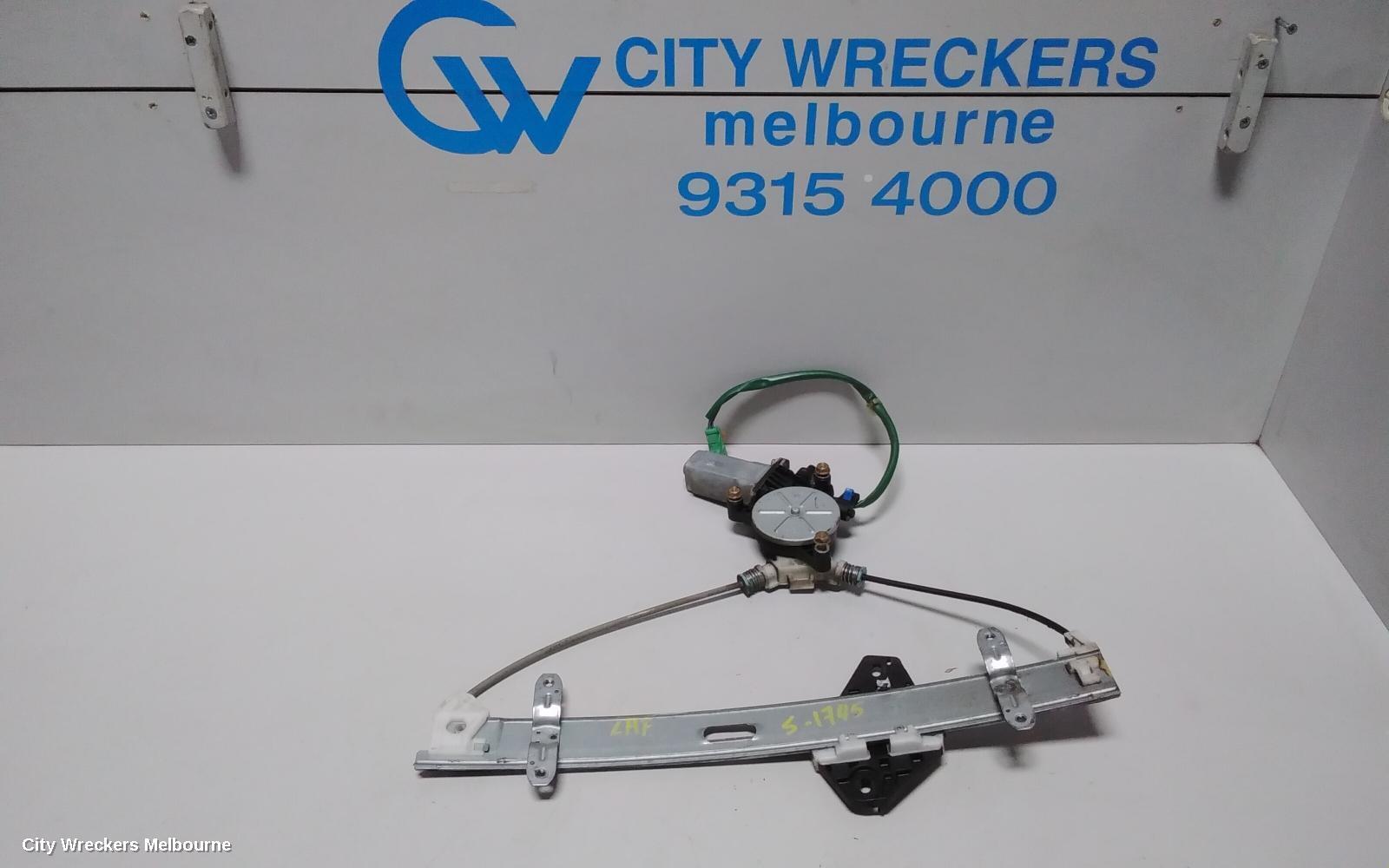 HONDA INTEGRA 2001 Left Front Window Reg/Motor