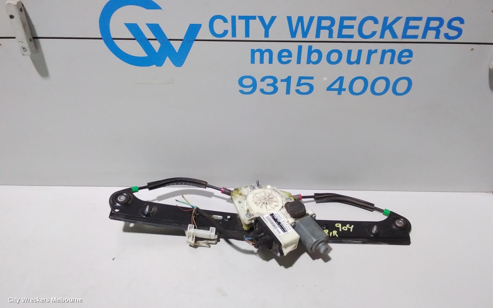 BMW X3 2009 Right Rear Wnd Reg/Motor